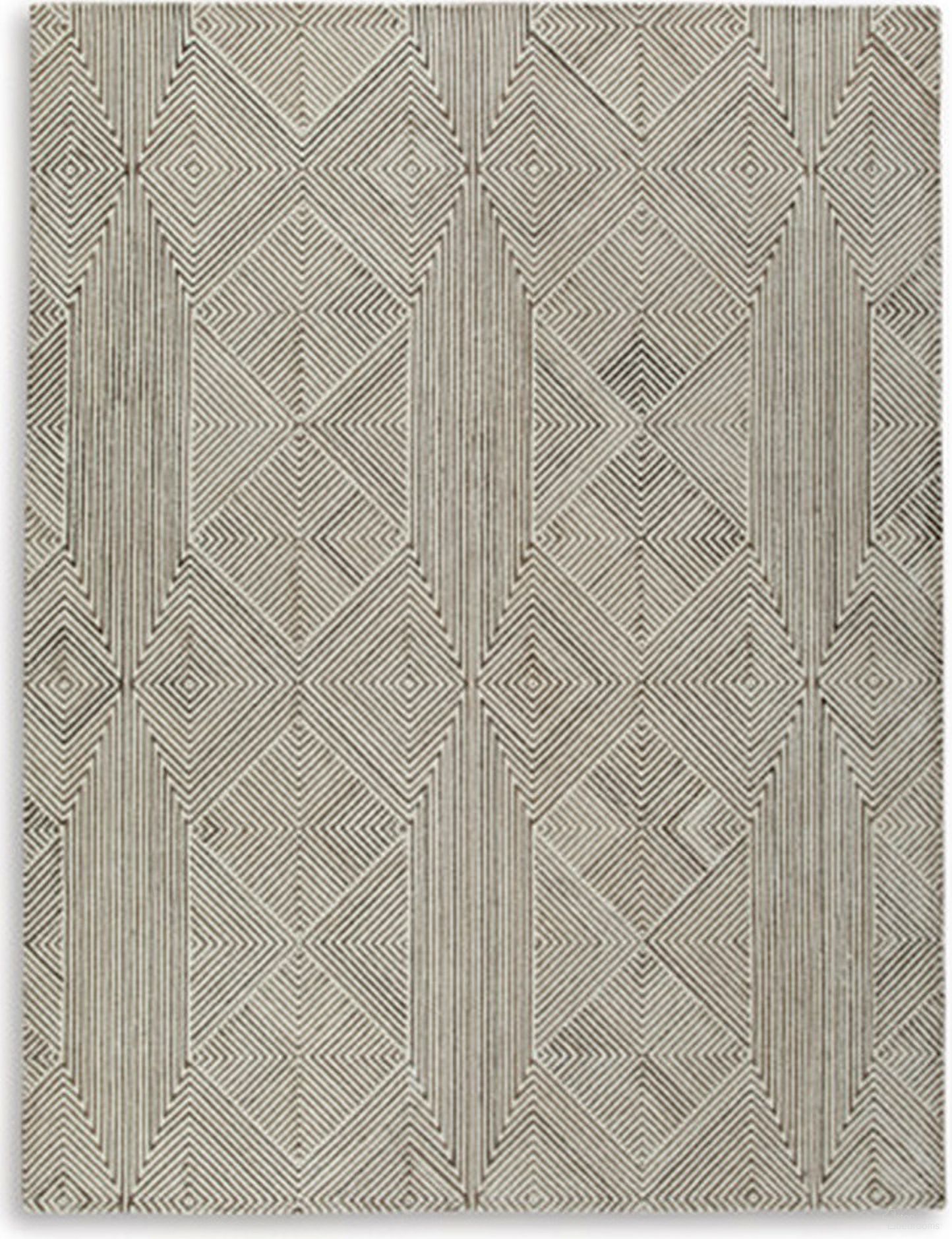 The appearance of Jadott Large Rug In Beige and Brown designed by Signature Design by Ashley in the transitional interior design. This beige and brown piece of furniture was selected by 1StopBedrooms from Jadott Collection to add a touch of cosiness and style into your home. Sku: R406801. Material: Fabric.