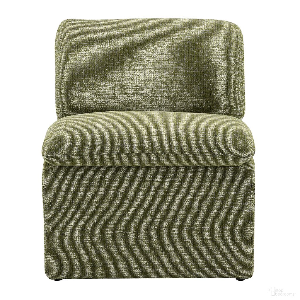 The appearance of Jaeda Accent Chair In Green designed by ACME in the modern / contemporary interior design. This green piece of furniture was selected by 1StopBedrooms from Jaeda Collection to add a touch of cosiness and style into your home. Sku: AC04553. Material: Wood.