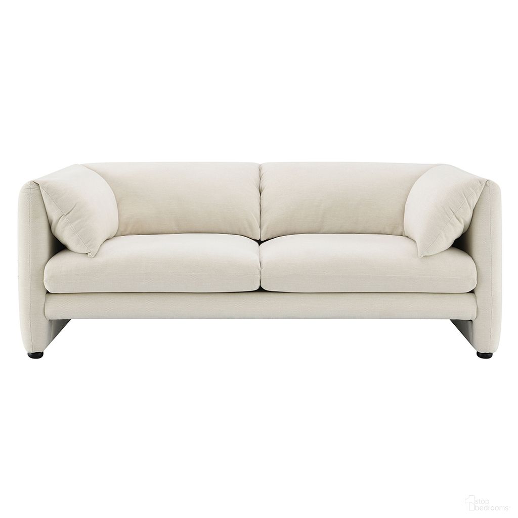 The appearance of Jaeda Loveseat In Beige Linen designed by ACME in the modern / contemporary interior design. This beige linen piece of furniture was selected by 1StopBedrooms from Jaeda Collection to add a touch of cosiness and style into your home. Sku: LV04551. Material: Wood.