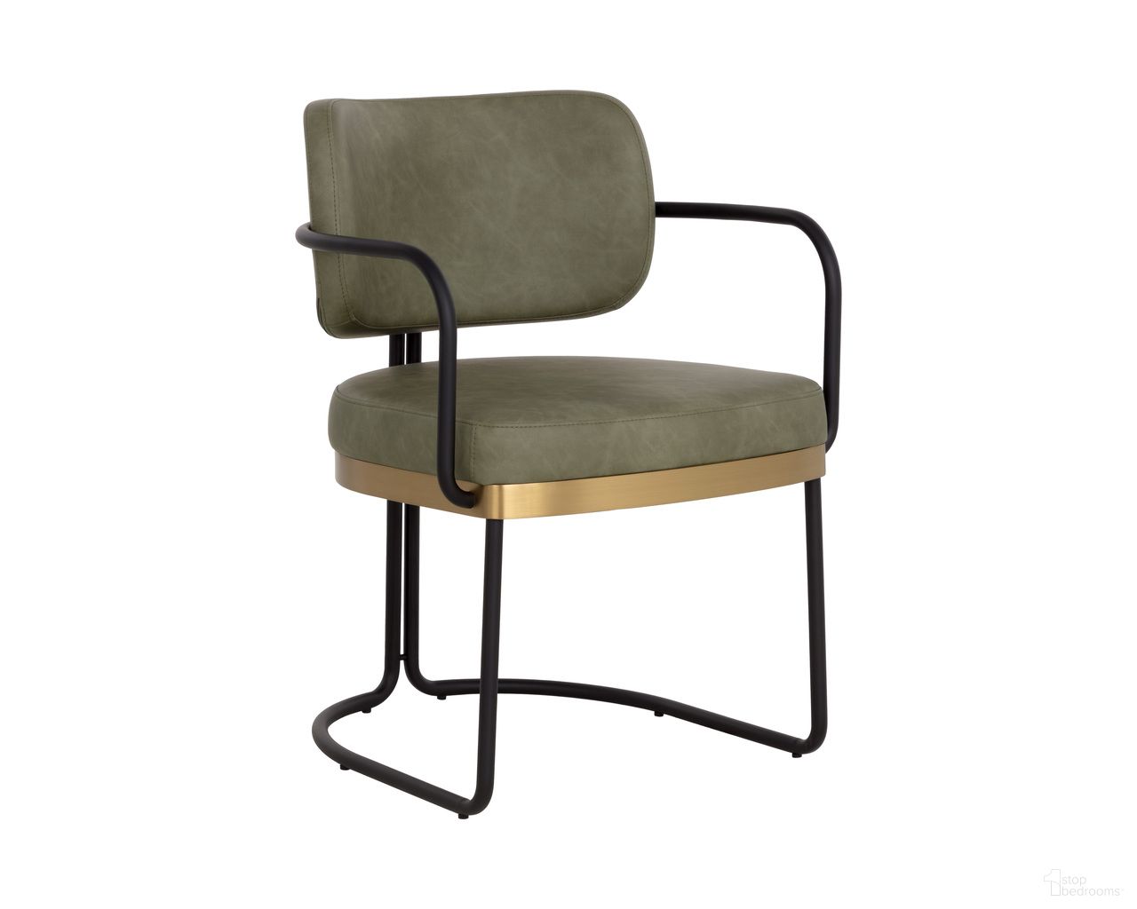 Jalen Dining Armchair In Ivanhoe Pine