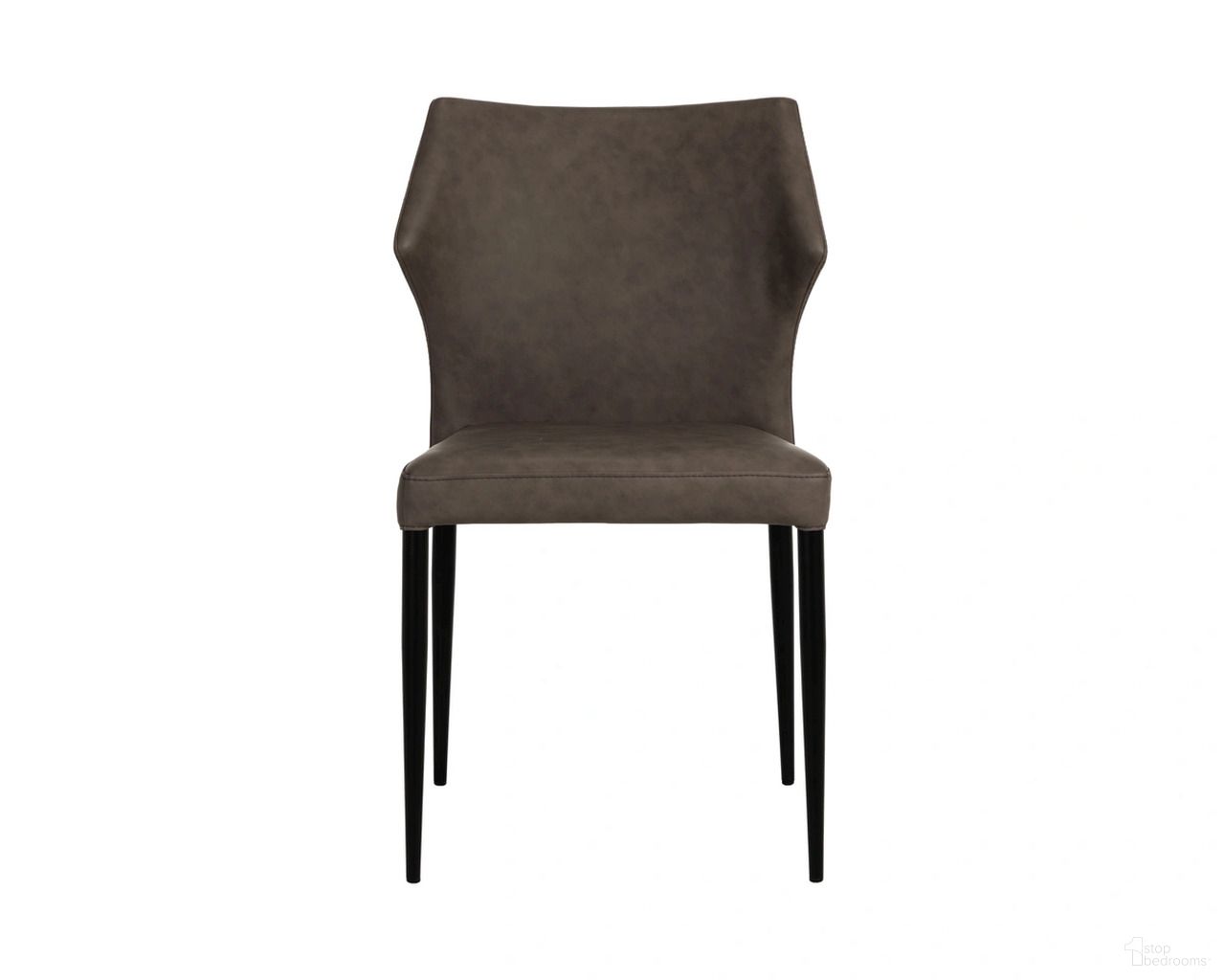 James Stackable Dining Chair Set of 2 In Bounce Espresso