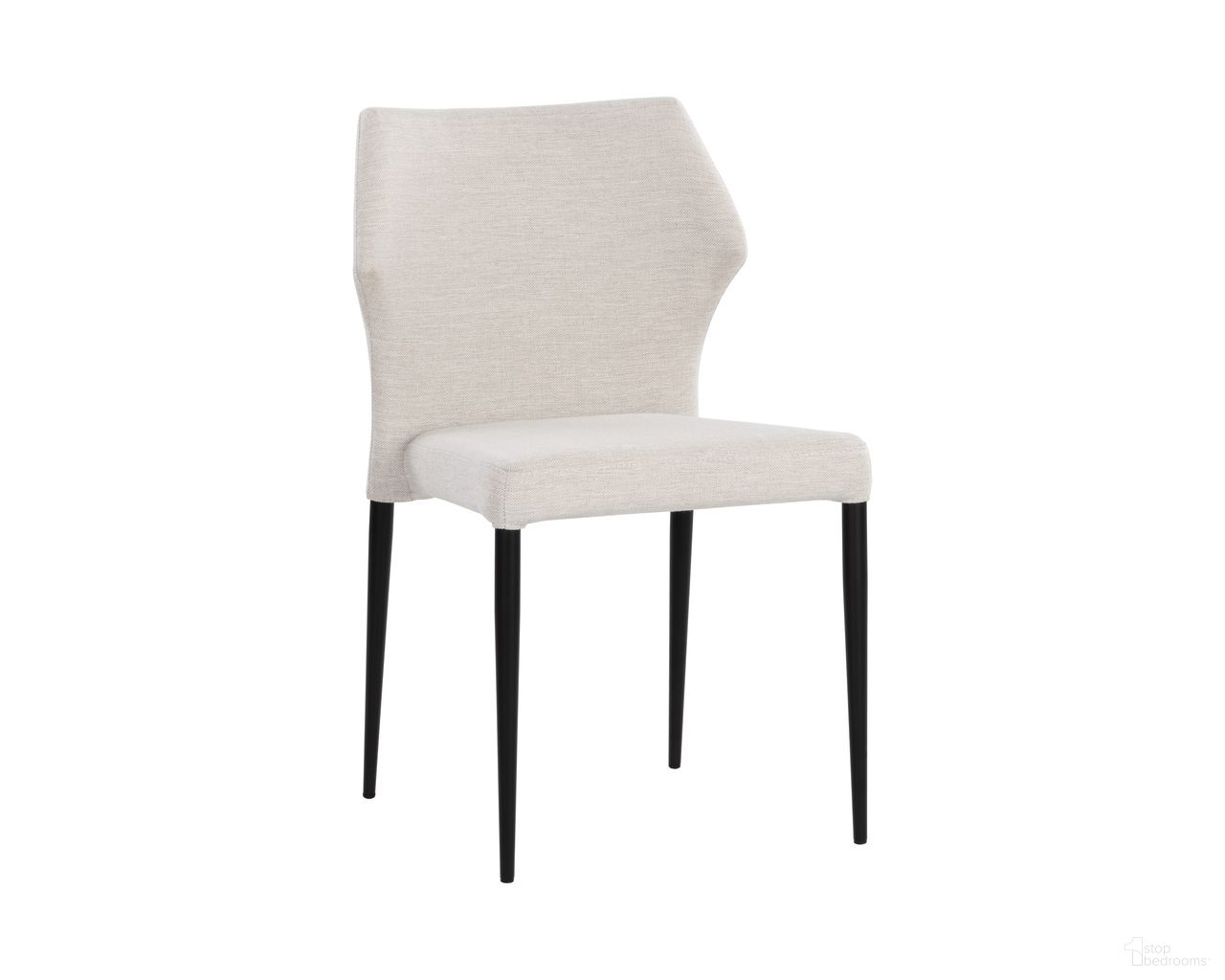 James Stackable Dining Chair Set of 2 In City Beige