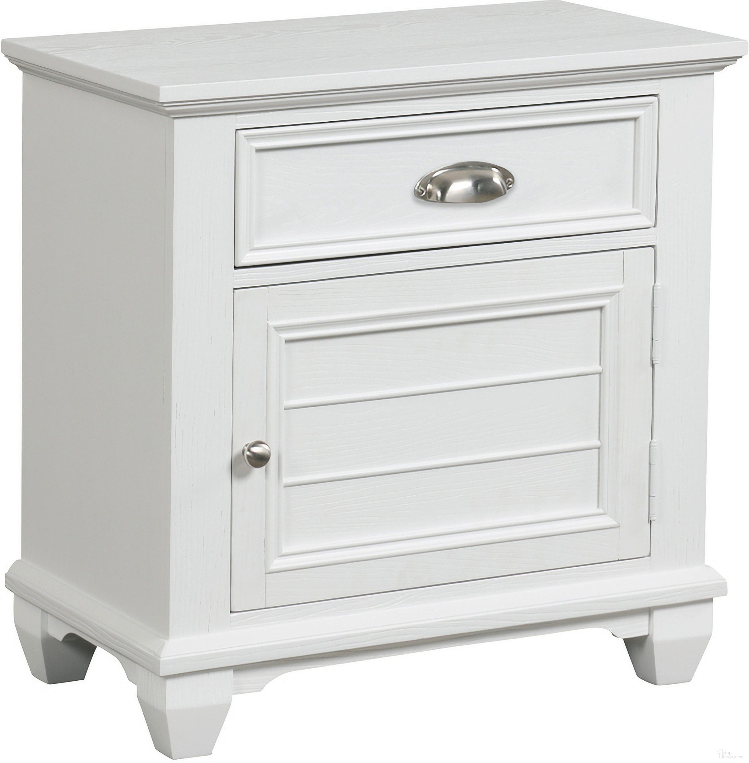 Jamestown Nightstand In White