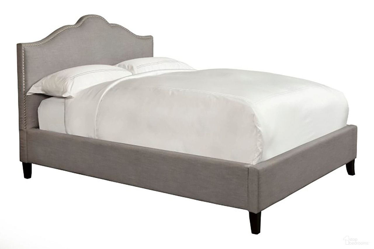 The appearance of Jamie Falstaff Falstaf Gray Queen Upholstered Panel Bed designed by Parker House in the transitional interior design. This gray piece of furniture was selected by 1StopBedrooms from Jamie Collection to add a touch of cosiness and style into your home. Sku: BJAM#8000HB-FAL;BJAM#8020FBR-FAL. Bed Type: Panel Bed. Material: Polyester. Bed Size: Queen.