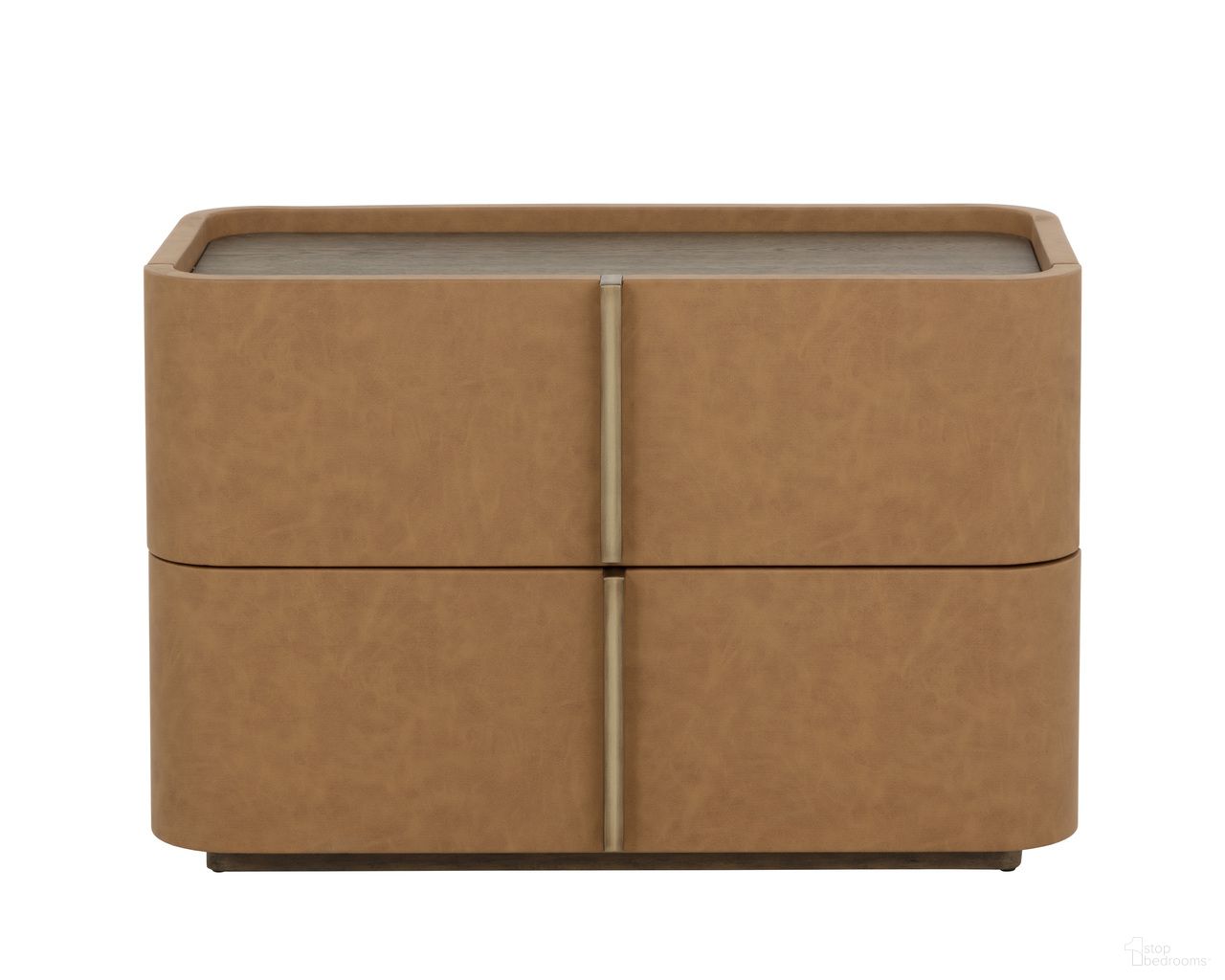 Jamille Large Nightstand In Cognac
