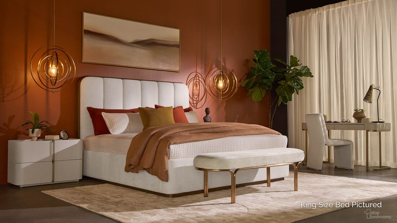 Jamille Platform Bedroom Set In Eclipse White