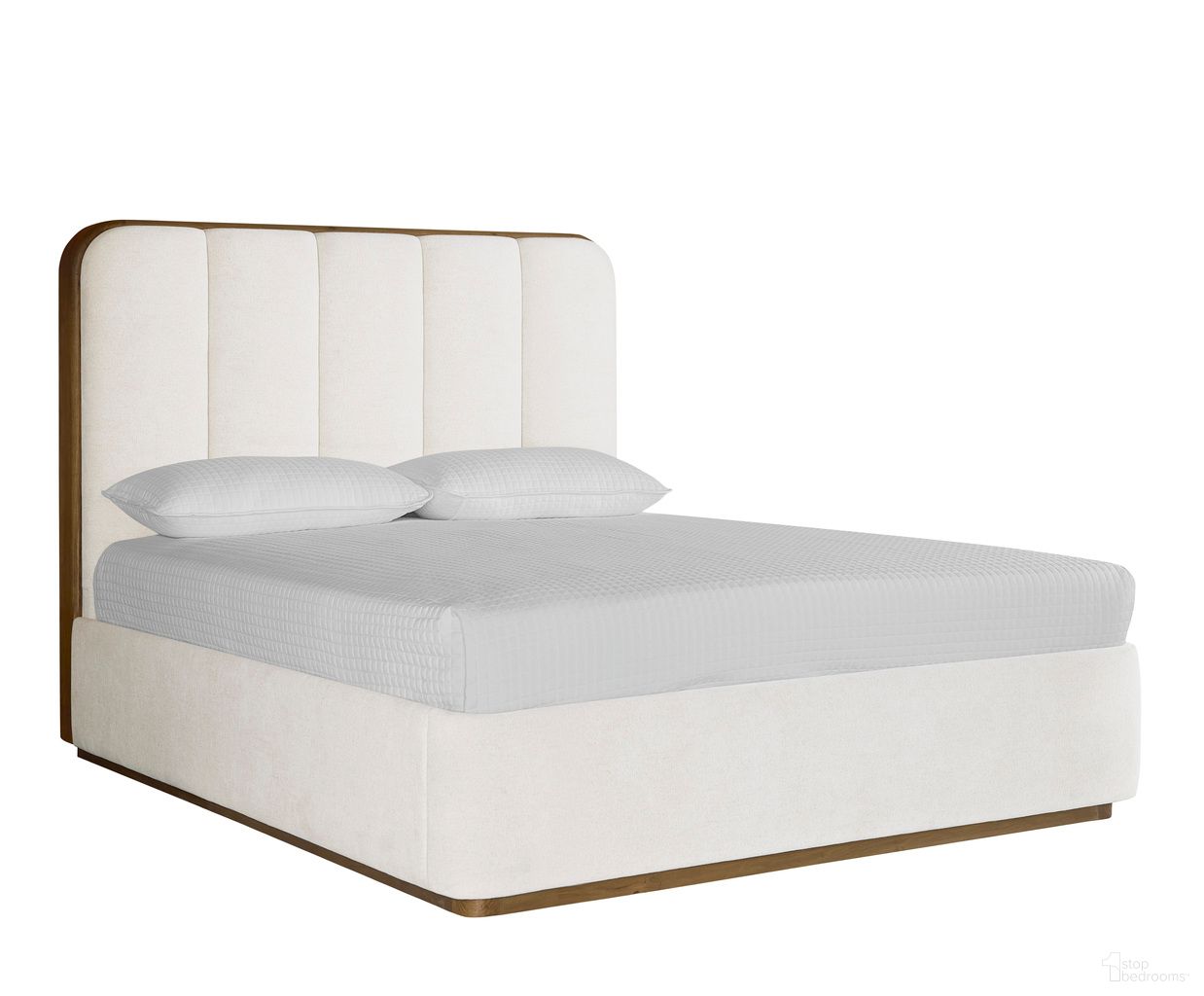 Jamille Queen Platform Bed In Eclipse White