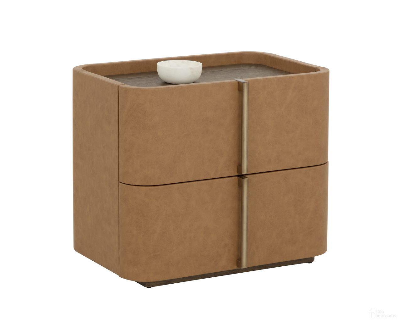 Jamille Small Nightstand In Cognac