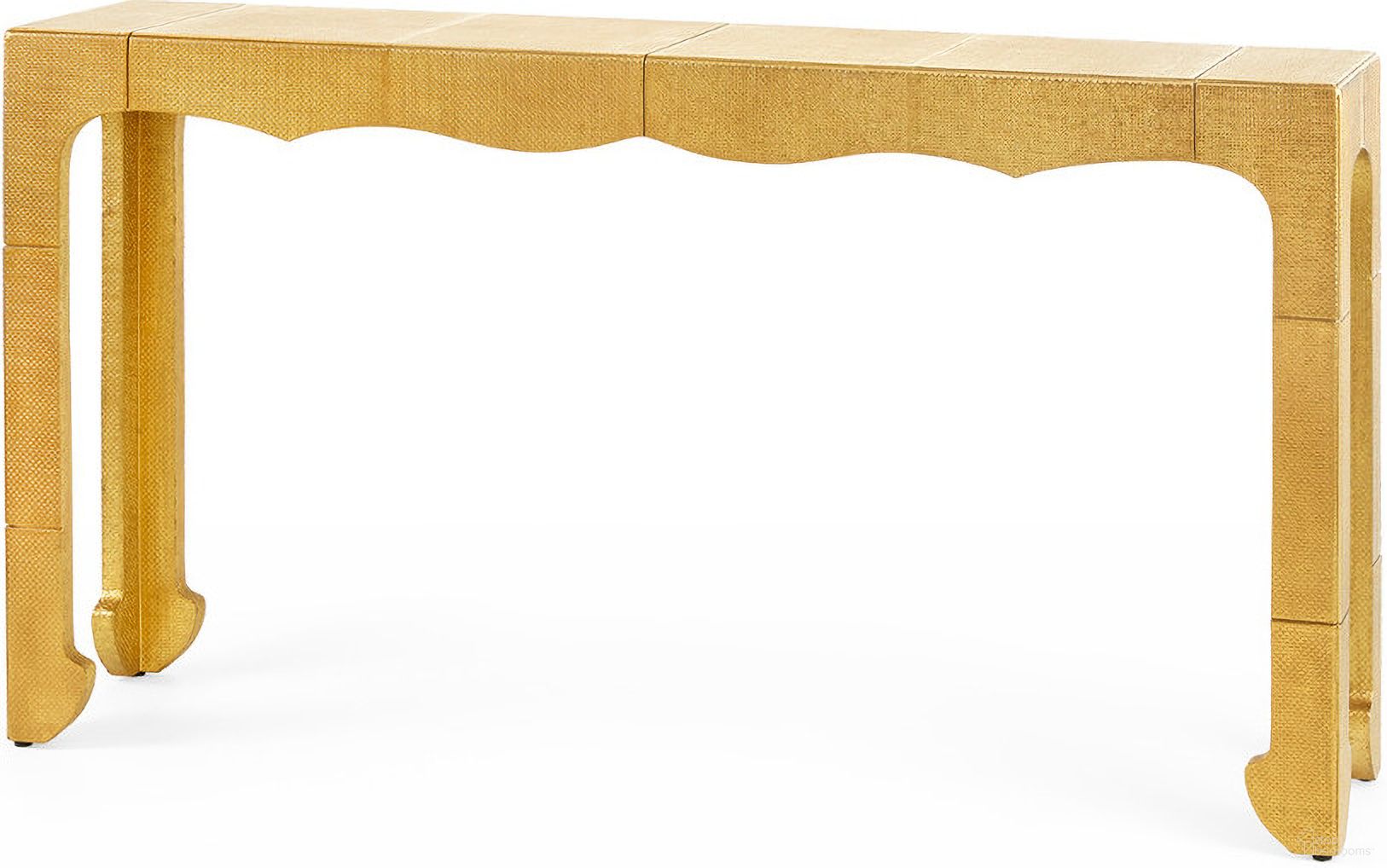 The appearance of Jaques Console Table In Light Antique Brass designed by Villa & House in the transitional interior design. This antique brass piece of furniture was selected by 1StopBedrooms from Jaques Collection to add a touch of cosiness and style into your home. Sku: JAQ-400-803. Material: Textured.