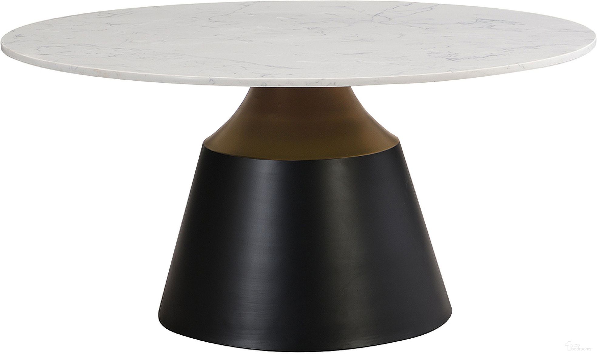 The appearance of Jaramillo Coffee Table In White and Black designed by ACME in the modern / contemporary interior design. This white and black piece of furniture  was selected by 1StopBedrooms from Jaramillo Collection to add a touch of cosiness and style into your home. Sku: LV04045-1;LV04045-2. Material: Marble.