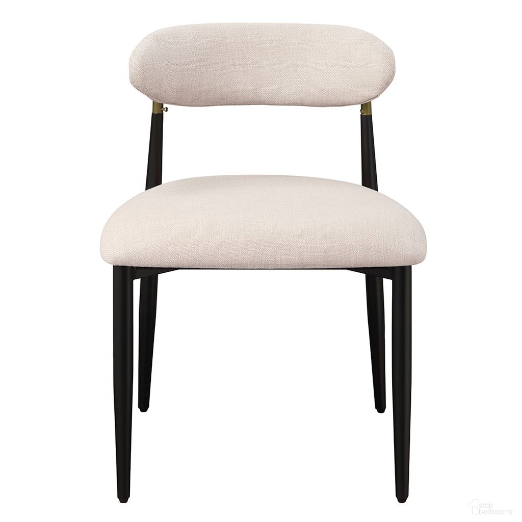 The appearance of Jaramillo Side Chair Set of 2 In Beige Linen and Black designed by ACME in the modern / contemporary interior design. This beige linen/black piece of furniture was selected by 1StopBedrooms from Jaramillo Collection to add a touch of cosiness and style into your home. Sku: DN02694. Material: Wood. Chair Type: Side Chair.
