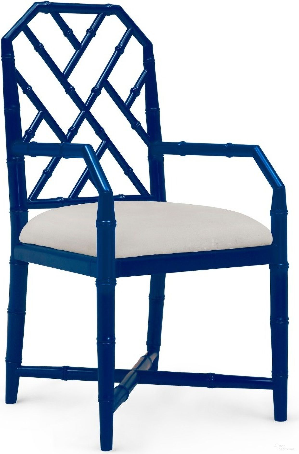 The appearance of Jardin Armchair Set of 2 In Deep Sea Blue designed by Villa & House in the transitional interior design. This sea blue piece of furniture  was selected by 1StopBedrooms from Jardin Collection to add a touch of cosiness and style into your home. Sku: JAR-555-08. Material: Mahogany. Chair Type: Arm Chair.