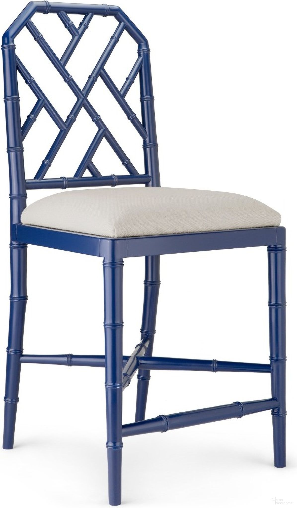 The appearance of Jardin Counter Stool Set of 2 In Deep Sea Blue designed by Villa & House in the transitional interior design. This sea blue piece of furniture was selected by 1StopBedrooms from Jardin Collection to add a touch of cosiness and style into your home. Sku: JAR-575-08. Material: Mahogany.