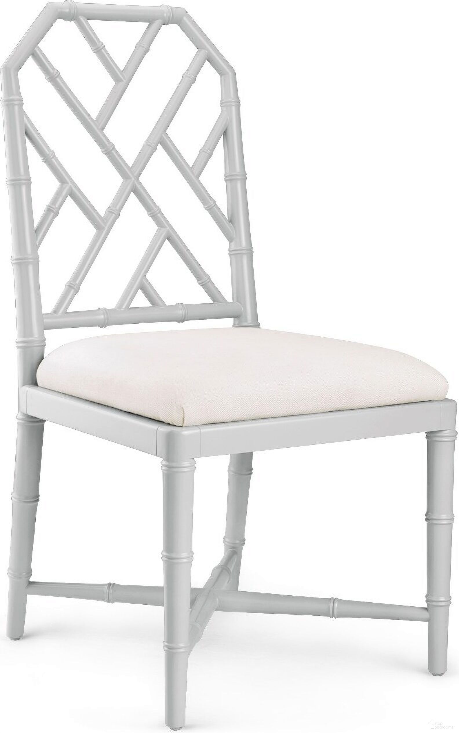 Jardin Side Chair Set of 2 In Pewter