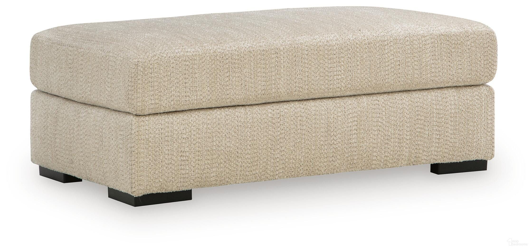 Jasmine Grove Ottoman In Oatmeal