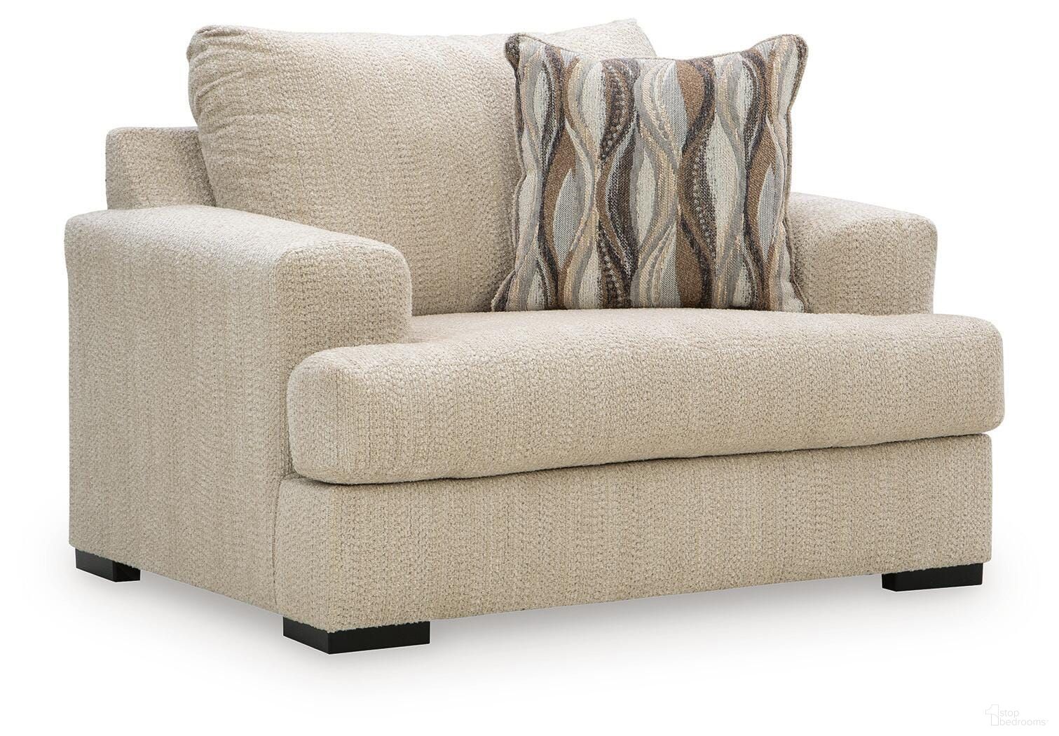 Jasmine Grove Oversized Chair In Oatmeal