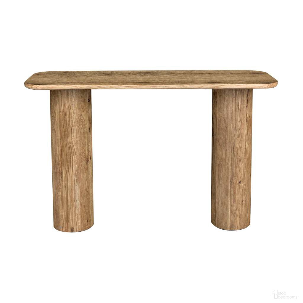 The appearance of Jasper Console In Natural designed by LH Imports in the rustic / southwestern interior design. This natural piece of furniture  was selected by 1StopBedrooms from Jasper Collection to add a touch of cosiness and style into your home. Sku: JAS034. Material: Oak.