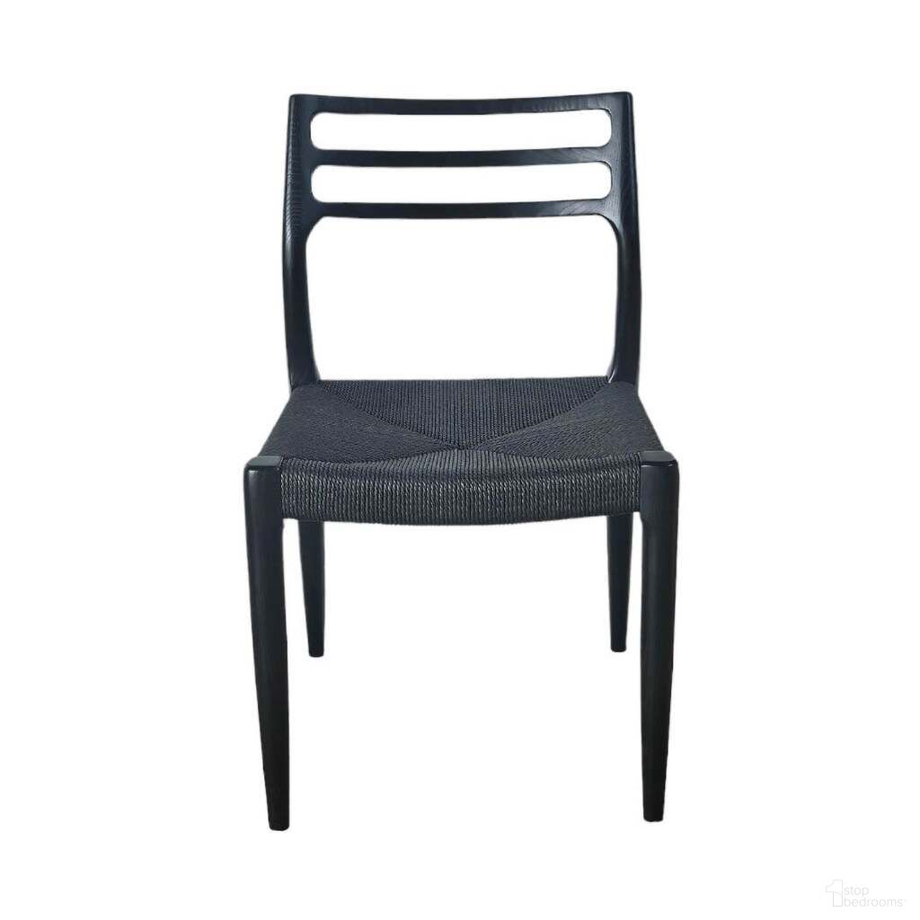 The appearance of Java Dining Chair Set of 2 In Black designed by LH Imports in the transitional interior design. This black piece of furniture was selected by 1StopBedrooms from Java Collection to add a touch of cosiness and style into your home. Sku: JAV025-BLK. Material: Ash Wood. Chair Type: Side Chair.