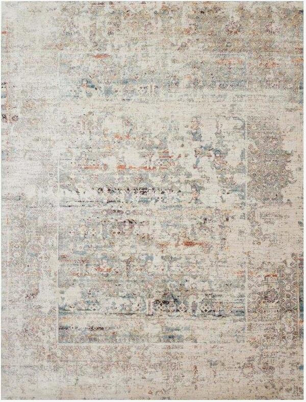 Javari Ivory/Granite 1'6" x 1'6" Rug