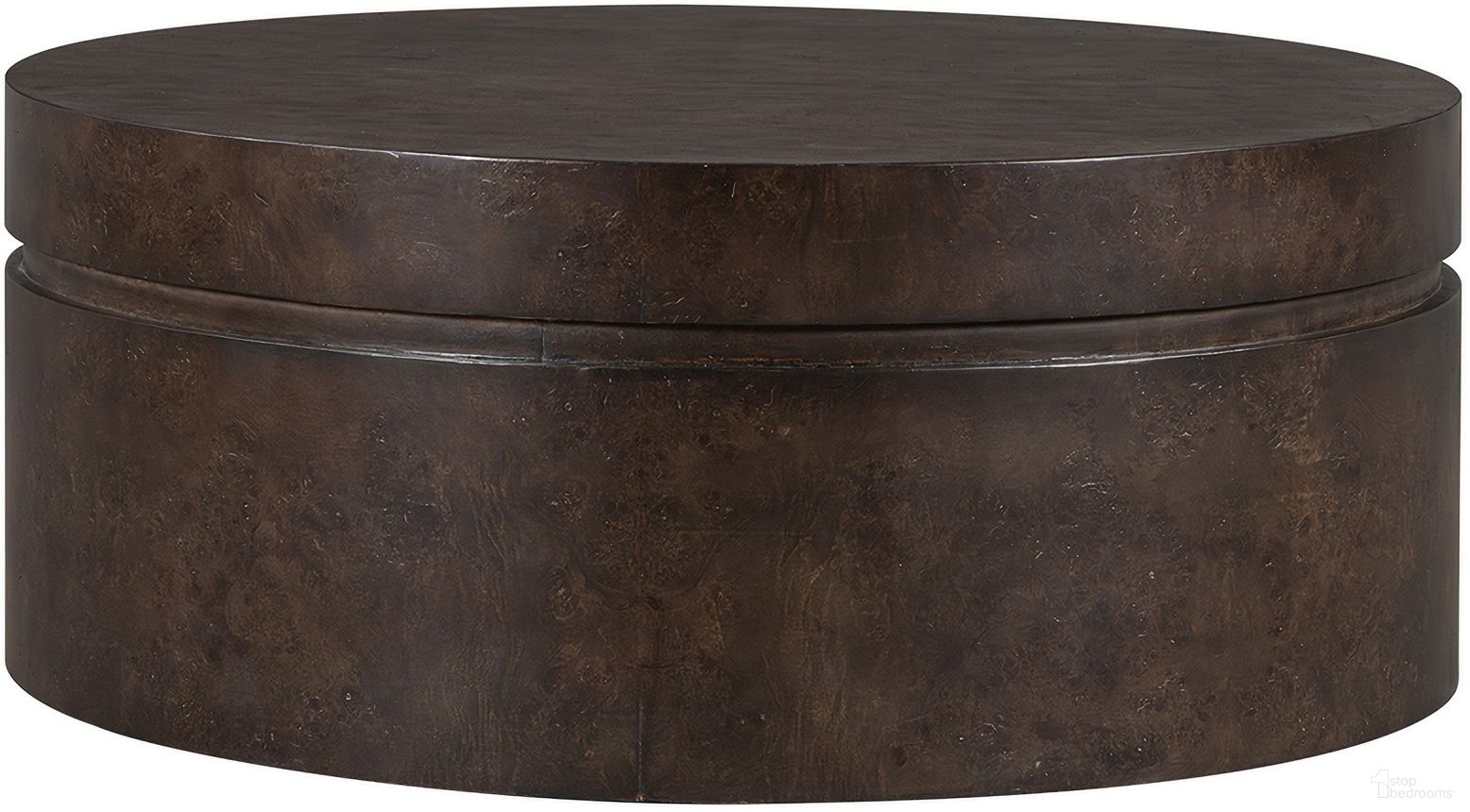 Jax Solid Wood with Poplar Venner 42 Inch Coffee Table In Dark Brown
