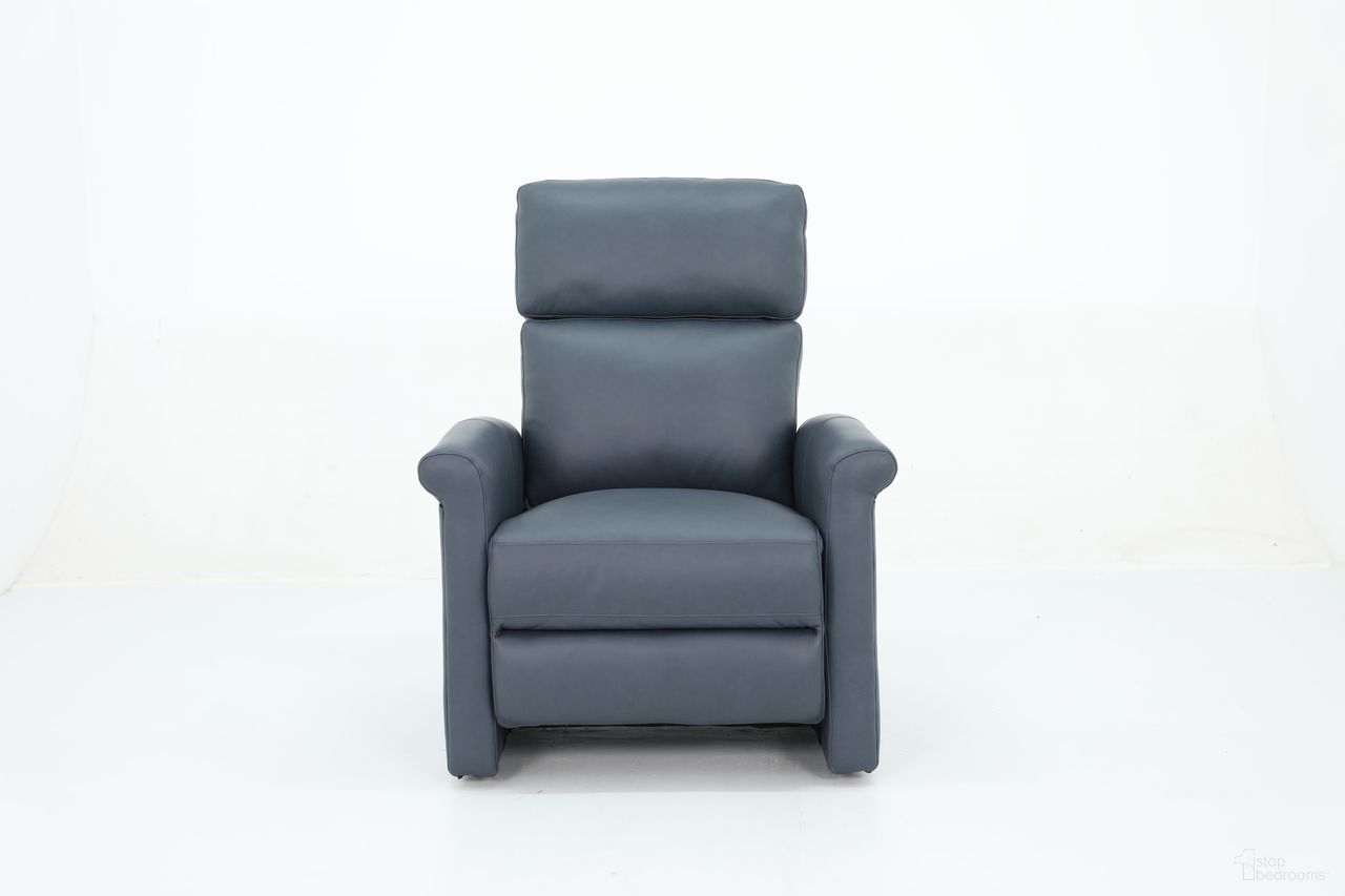 The appearance of Jaxon Zero Gravity Power Recliner with Power Head Rest and Power Lumbar In Ocean designed by BarcaLounger in the transitional interior design. This ocean piece of furniture was selected by 1StopBedrooms from Jaxon Collection to add a touch of cosiness and style into your home. Sku: 9PHL3091530846. Material: Leather.