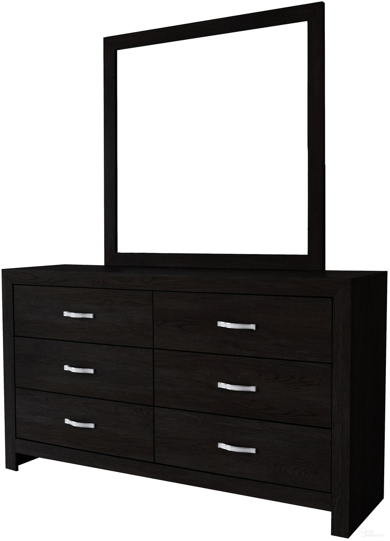 The appearance of Jaylen Dresser Mirror In Black designed by Crown Mark in the modern / contemporary interior design. This black piece of furniture was selected by 1StopBedrooms from Jaylen Collection to add a touch of cosiness and style into your home. Sku: B9280-11. Material: Pb.