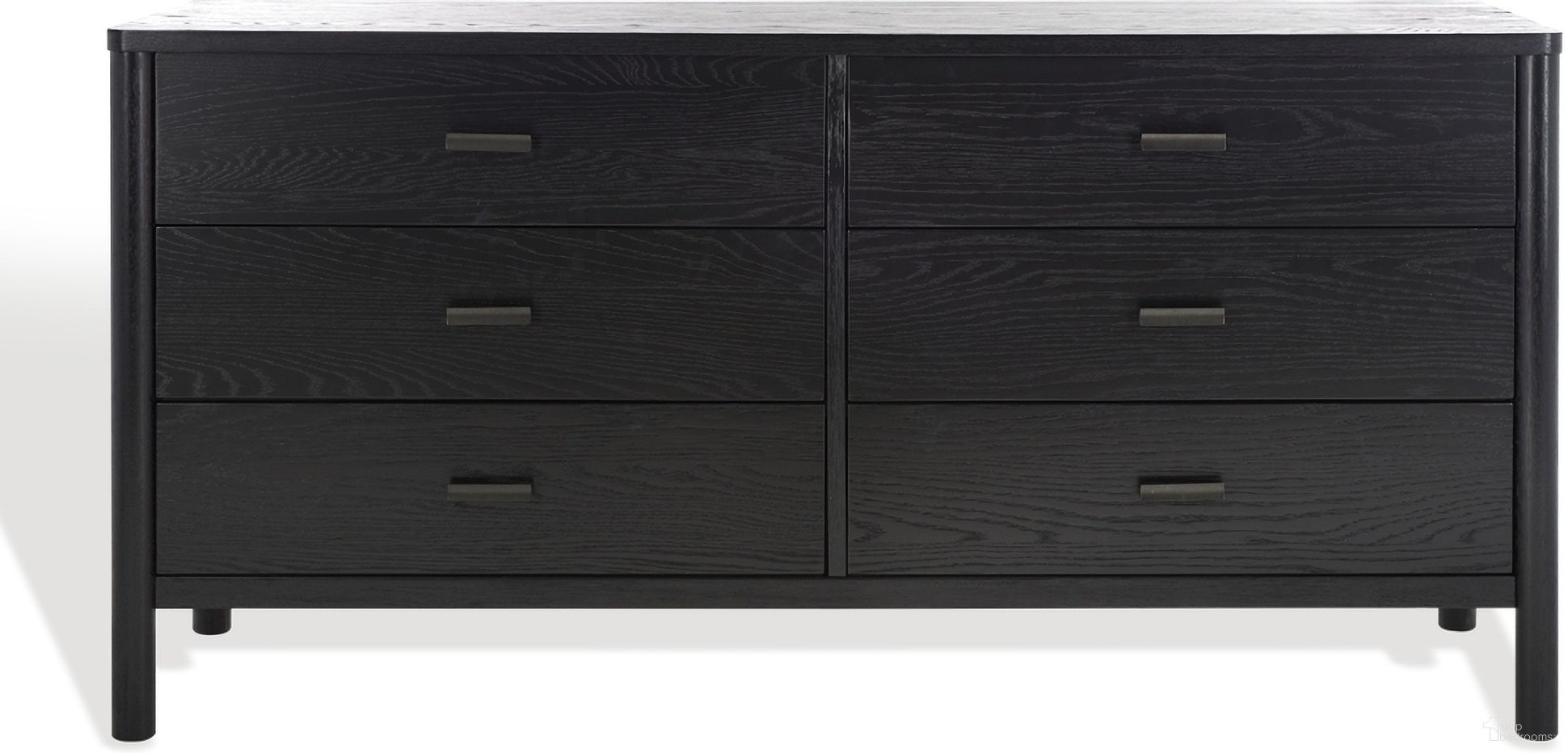 The appearance of Jaylessa Wood Dresser In Black designed by Safavieh Couture in the modern / contemporary interior design. This black piece of furniture was selected by 1StopBedrooms from Jaylessa Collection to add a touch of cosiness and style into your home. Sku: SFV2149B. Material: MDF.