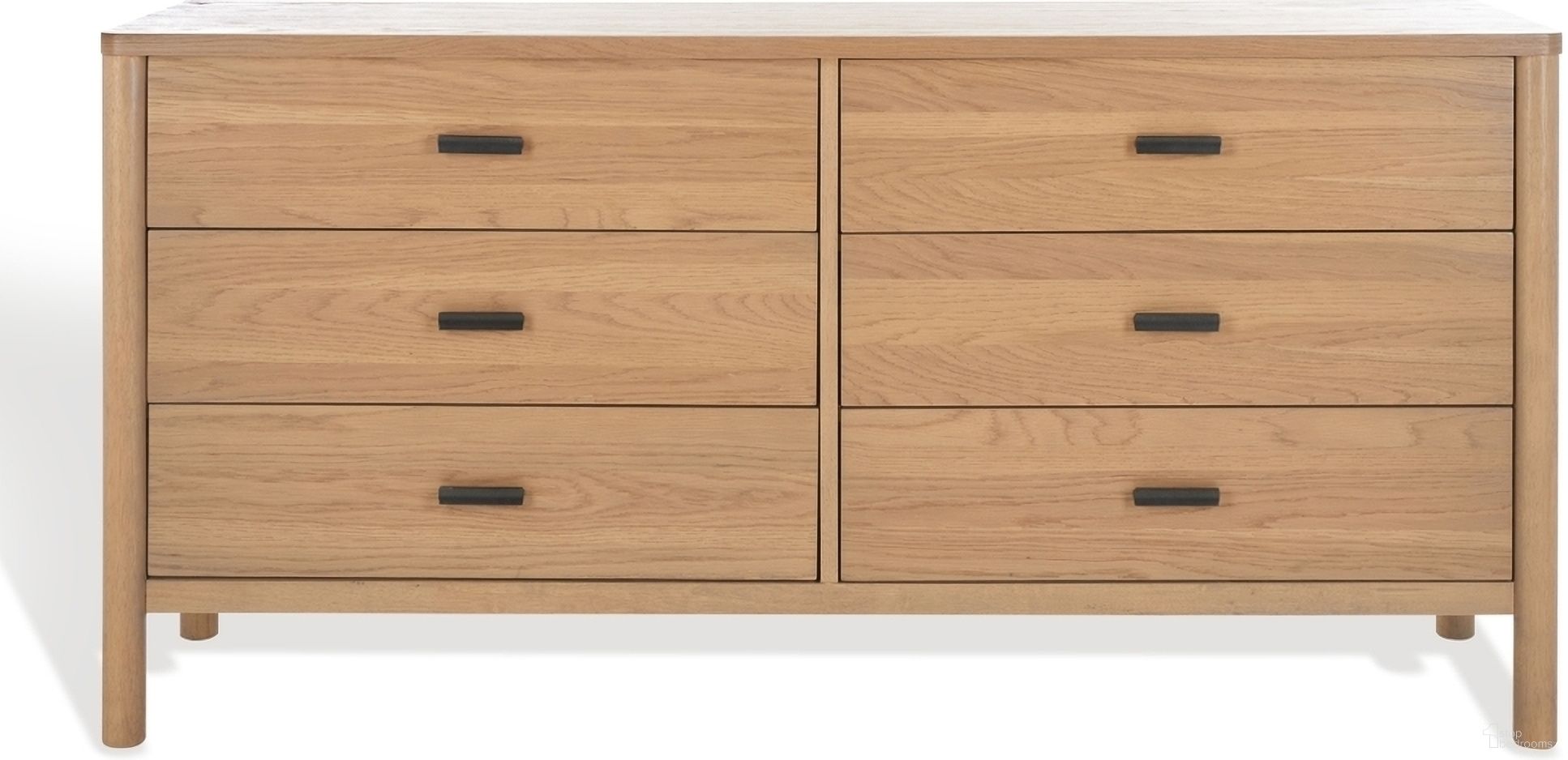 The appearance of Jaylessa Wood Dresser In Natural designed by Safavieh Couture in the modern / contemporary interior design. This natural piece of furniture was selected by 1StopBedrooms from Jaylessa Collection to add a touch of cosiness and style into your home. Sku: SFV2149A. Material: MDF.