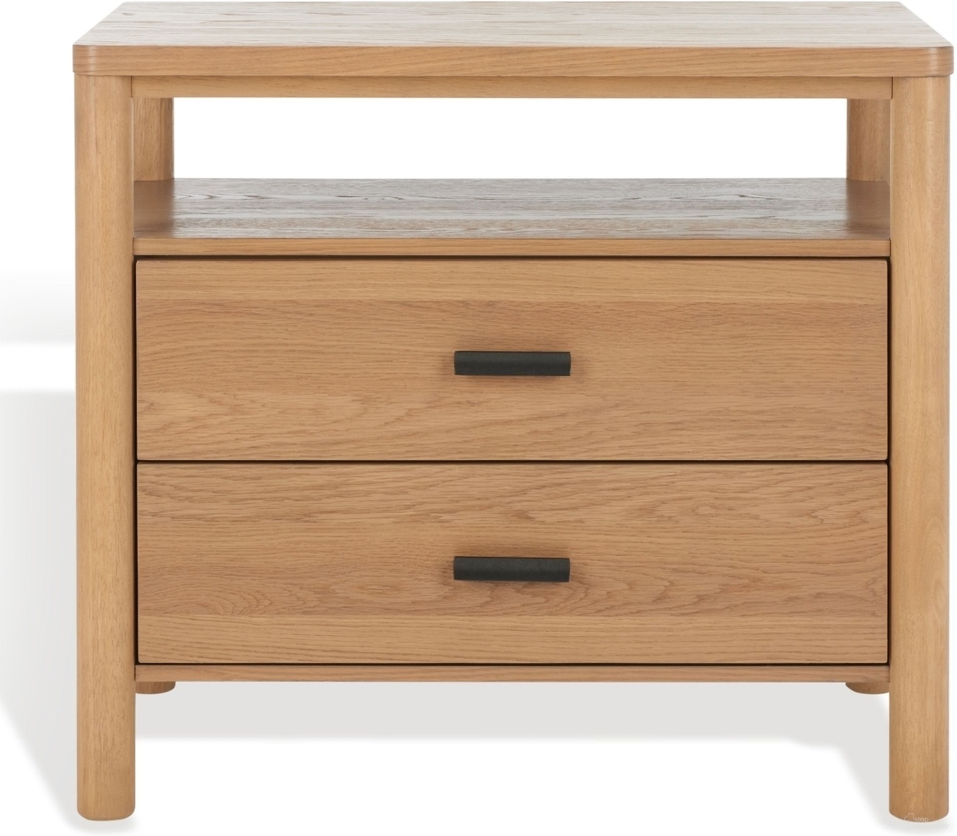 The appearance of Jaylessa Wood Nightstand In Natural designed by Safavieh Couture in the modern / contemporary interior design. This natural piece of furniture was selected by 1StopBedrooms from Jaylessa Collection to add a touch of cosiness and style into your home. Sku: SFV2148A. Material: Rubberwood.