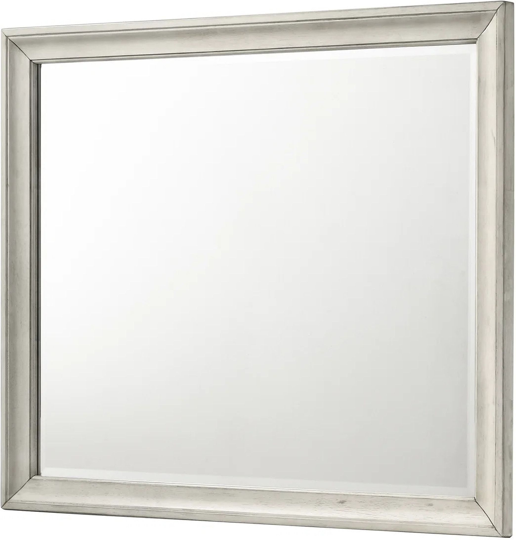 Jaymes Dresser Mirror In White Mist