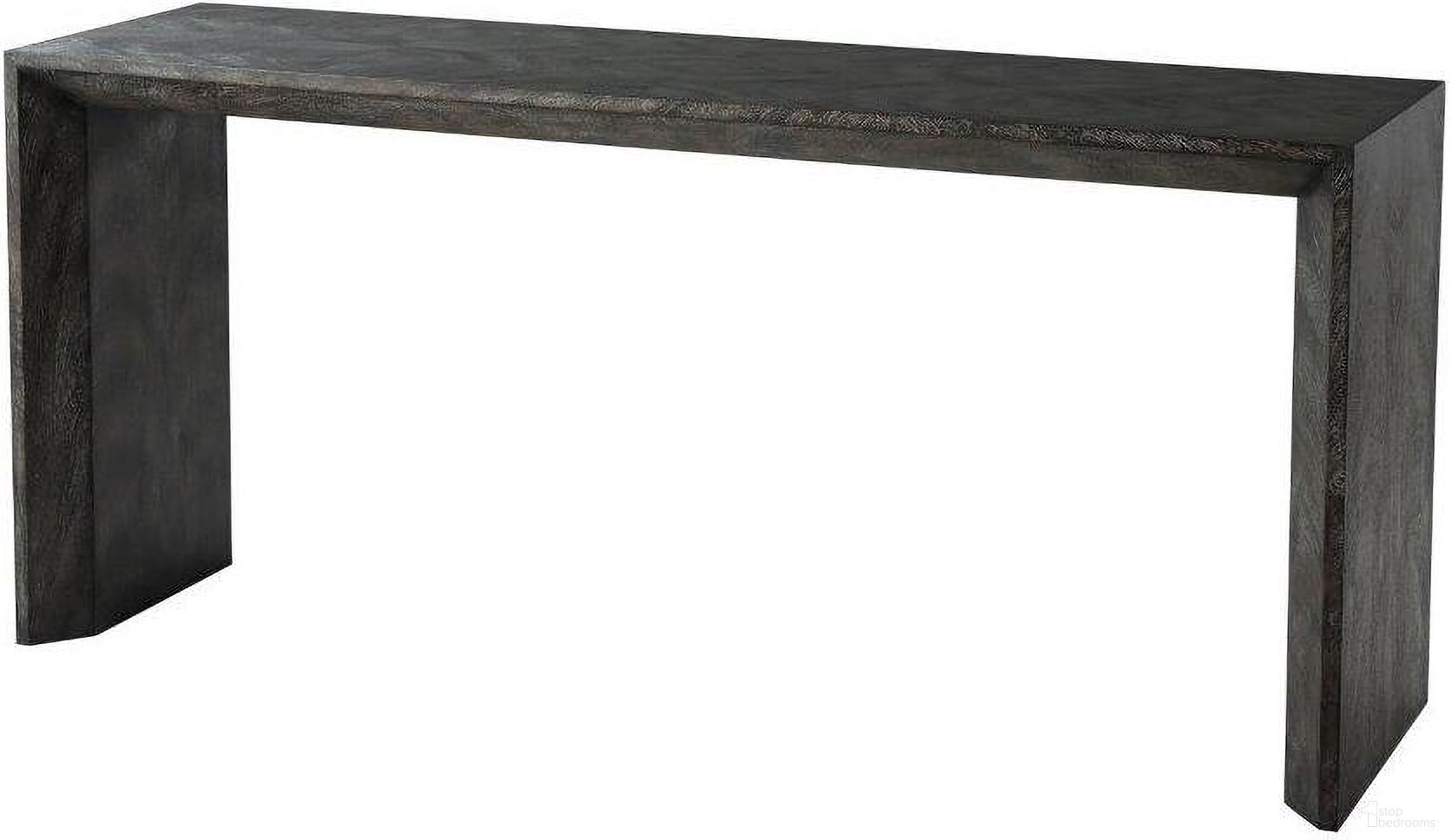 The appearance of Jayson Console Table designed by Theodore Alexander in the transitional interior design. This  piece of furniture  was selected by 1StopBedrooms from TA Studio Accents Collection to add a touch of cosiness and style into your home. Sku: TAS53015. Material: Wood.