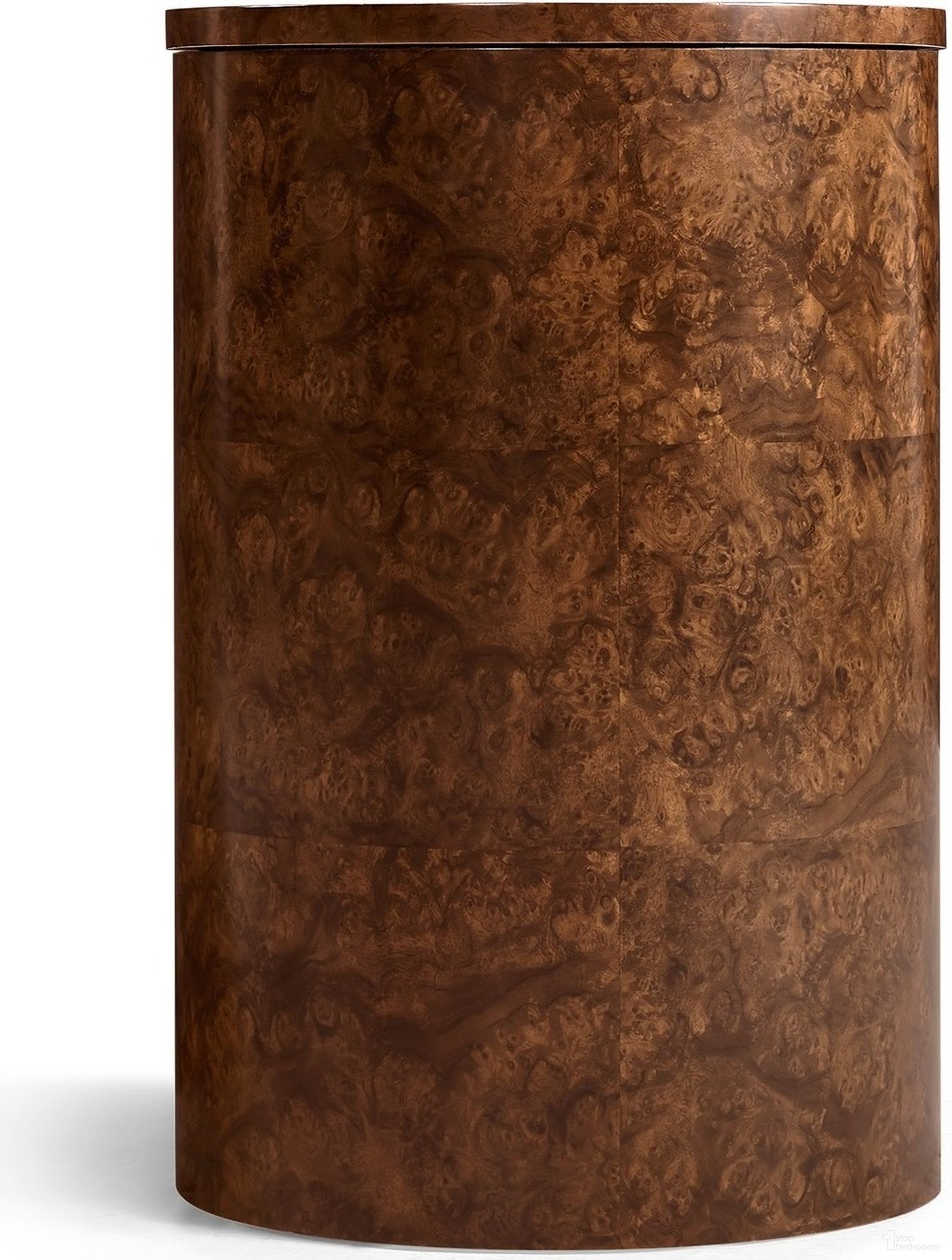 The appearance of JC Modern Jacques Martini Table In Walnut Burl designed by Jonathan Charles in the modern / contemporary interior design. This walnut burl piece of furniture  was selected by 1StopBedrooms from JC Modern Collection to add a touch of cosiness and style into your home. Sku: 007-3-DQ0-WBL. Material: Walnut Veneer.
