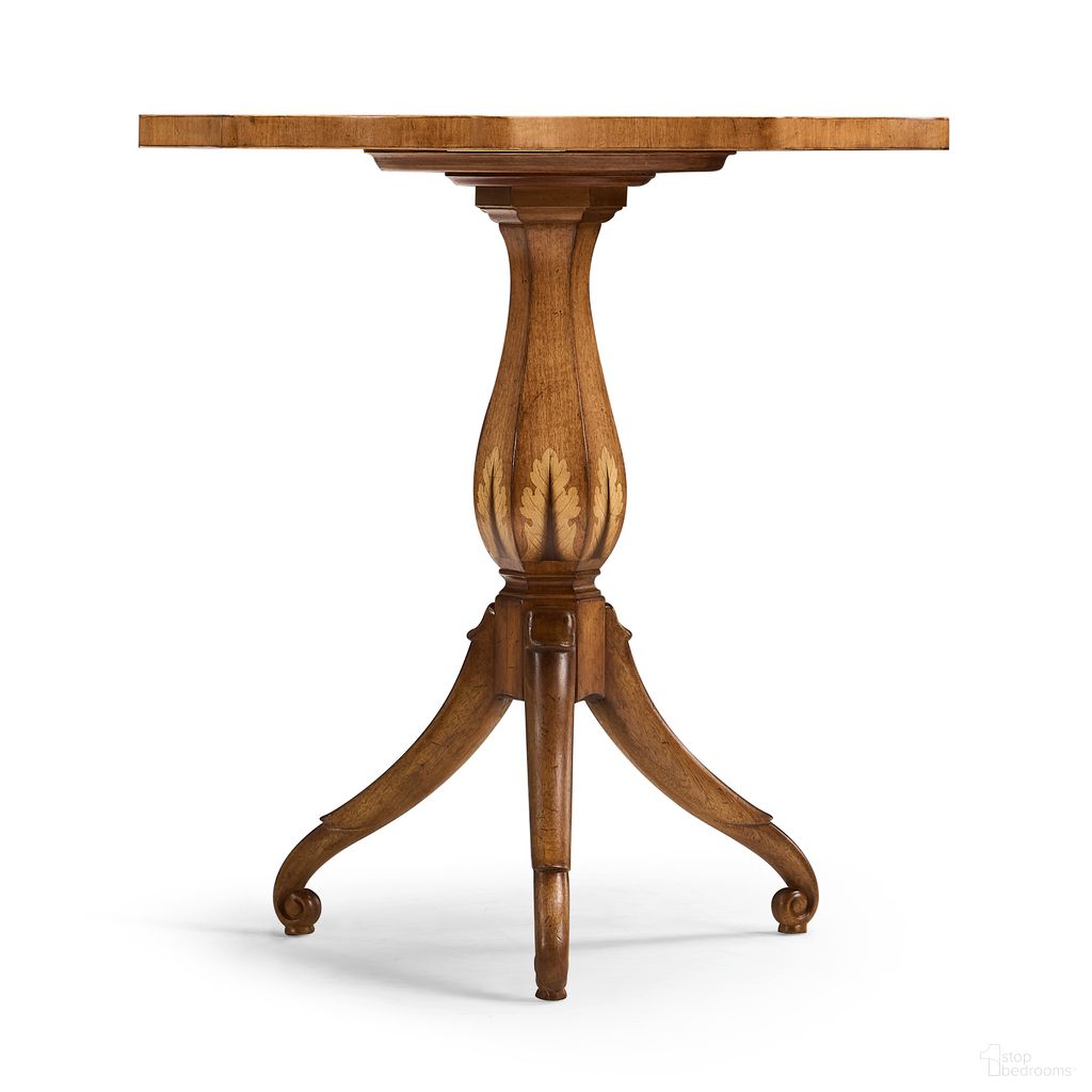 The appearance of JC Traditional Finely Inlaid Lamp Table with Nine Sided Top In Light Satinwood designed by Jonathan Charles in the traditional interior design. This light satinwood piece of furniture was selected by 1StopBedrooms from JC Traditional Collection to add a touch of cosiness and style into your home. Sku: 495074-SAL. Material: Acacia.