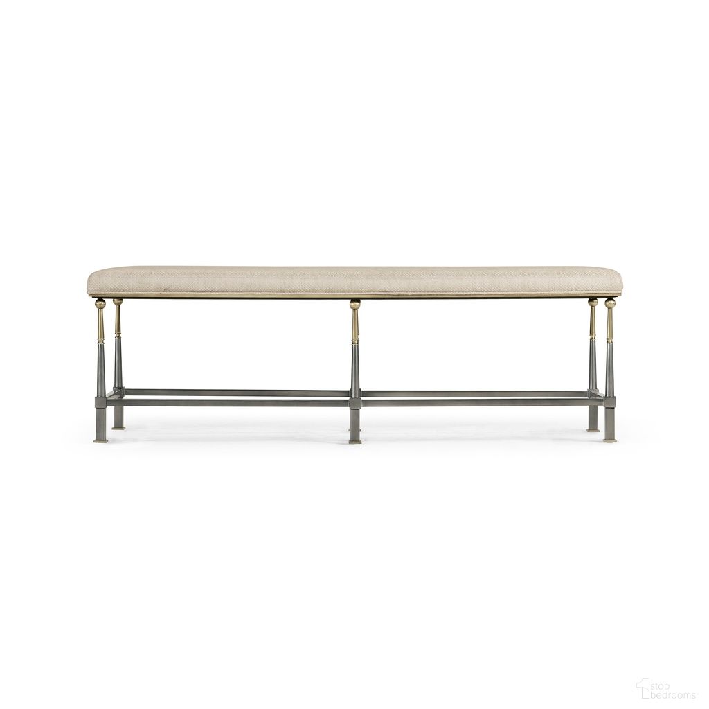 JC Traditional Hamilton Bench In Dark Gun Metal