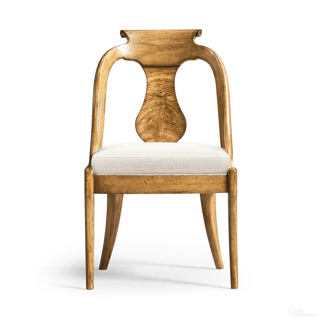 JC Traditional Vermeer Dining Chair In Natural Cerejeira