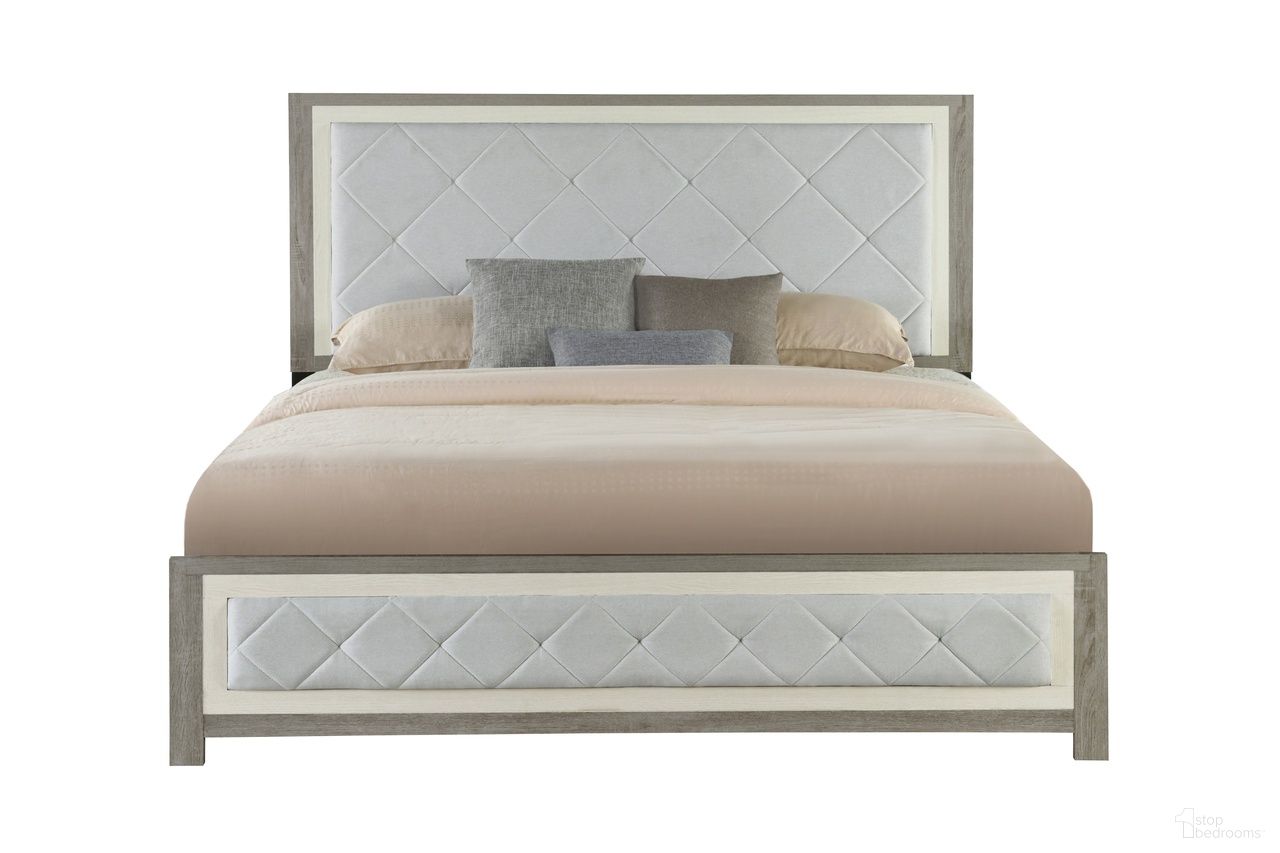 The appearance of Jehoram Eastern King Bed In Beige Linen designed by ACME in the transitional interior design. This beige linen piece of furniture  was selected by 1StopBedrooms from Jehoram Collection to add a touch of cosiness and style into your home. Sku: BD04351EK1;BD04351EK2. Material: Wood. Bed Size: King. Bed Type: Upholstered Bed.