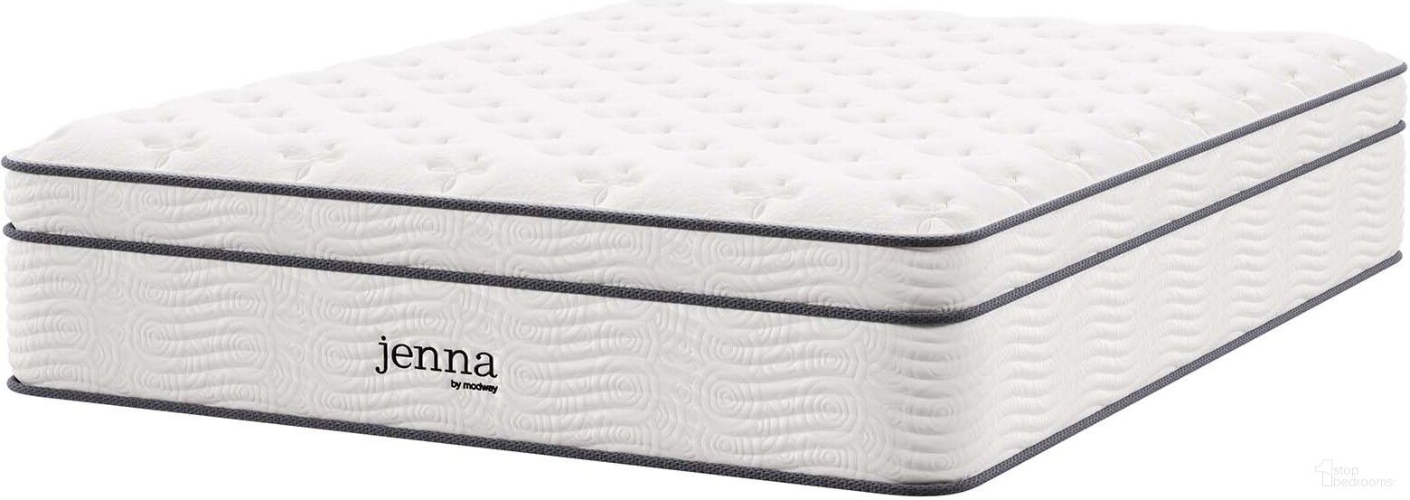 Jenna 14 Inch Queen Innerspring Mattress MOD-6084-WHI