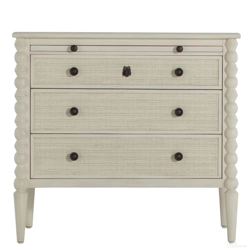 The appearance of Jennifer Chest In Dark Antique Bronze and Antique Chalk White designed by Gabby in the transitional interior design. This dark antique bronze/antique chalk white piece of furniture  was selected by 1StopBedrooms from Jennifer Collection to add a touch of cosiness and style into your home. Sku: SCH-175642. Material: Mindi Veneer.