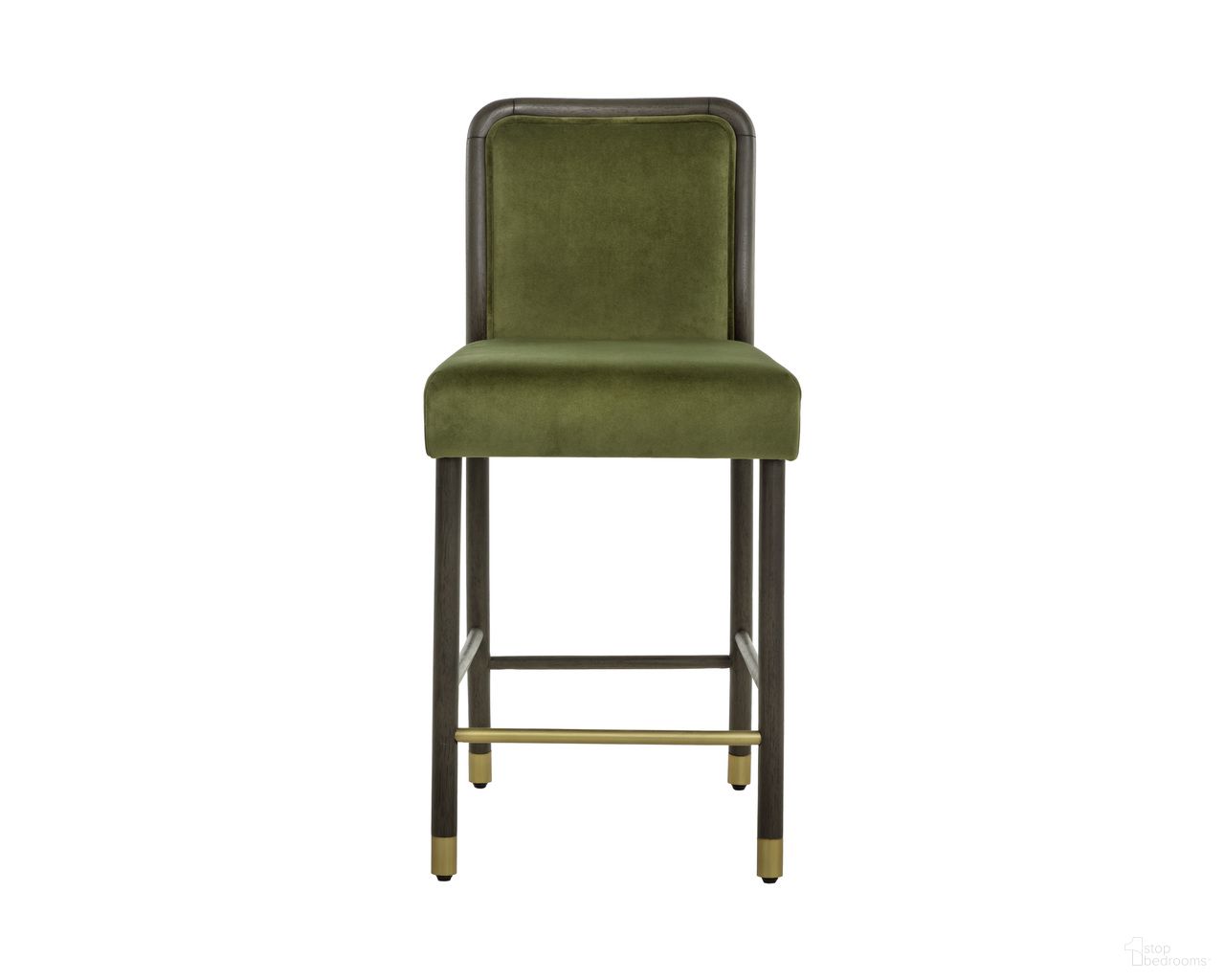 Jeno Counter Stool In Meg Olive