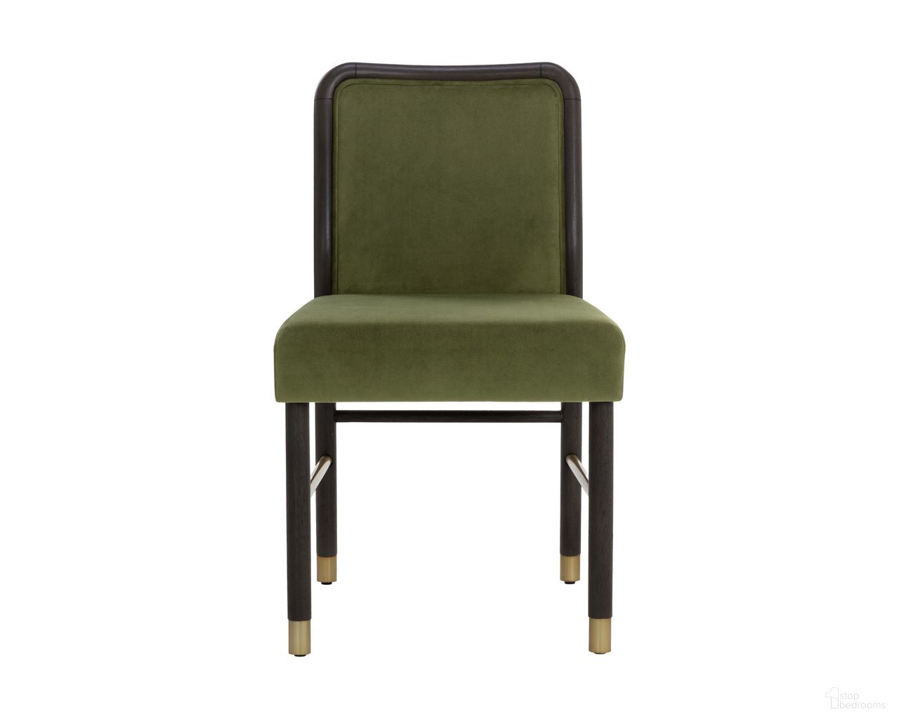 Jeno Dining Chair Set of 2 In Meg Olive