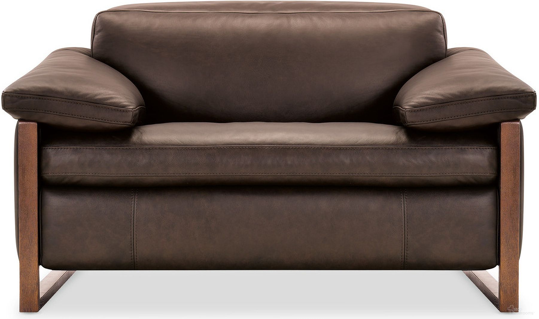The appearance of Jericho Power Recliner with Power Headrest In Dark Brown designed by Hooker in the transitional interior design. This dark brown piece of furniture was selected by 1StopBedrooms from Jericho Collection to add a touch of cosiness and style into your home. Sku: SS461-PH1-089. Material: Leather.