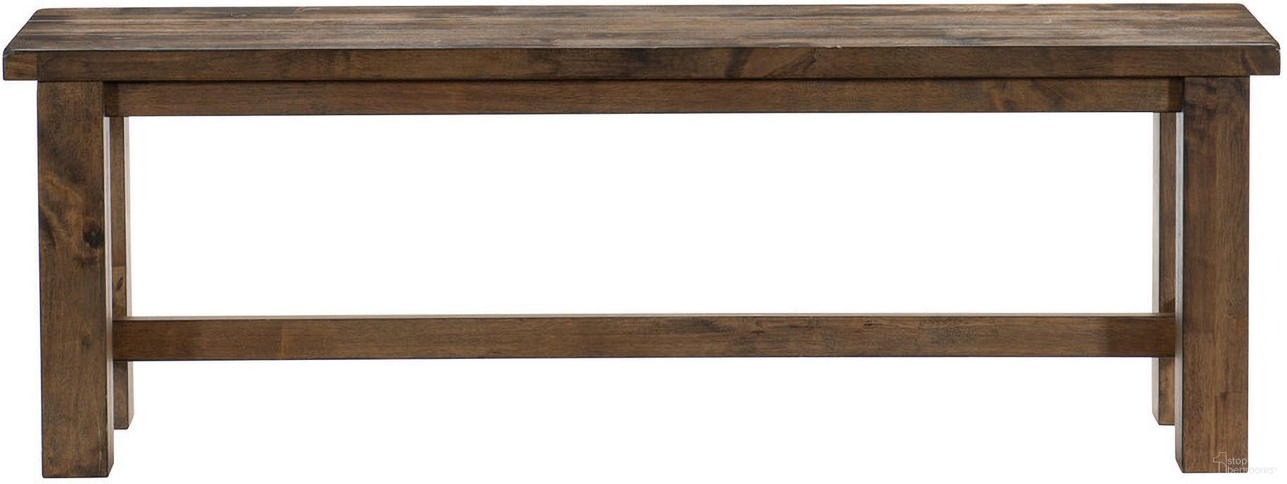 The appearance of Jerrick Burnished Brown 52 Inch Bench designed by Homelegance in the transitional interior design. This brown piece of furniture was selected by 1StopBedrooms from Jerrick Collection to add a touch of cosiness and style into your home. Sku: 1957-13. Material: Rubberwood.
