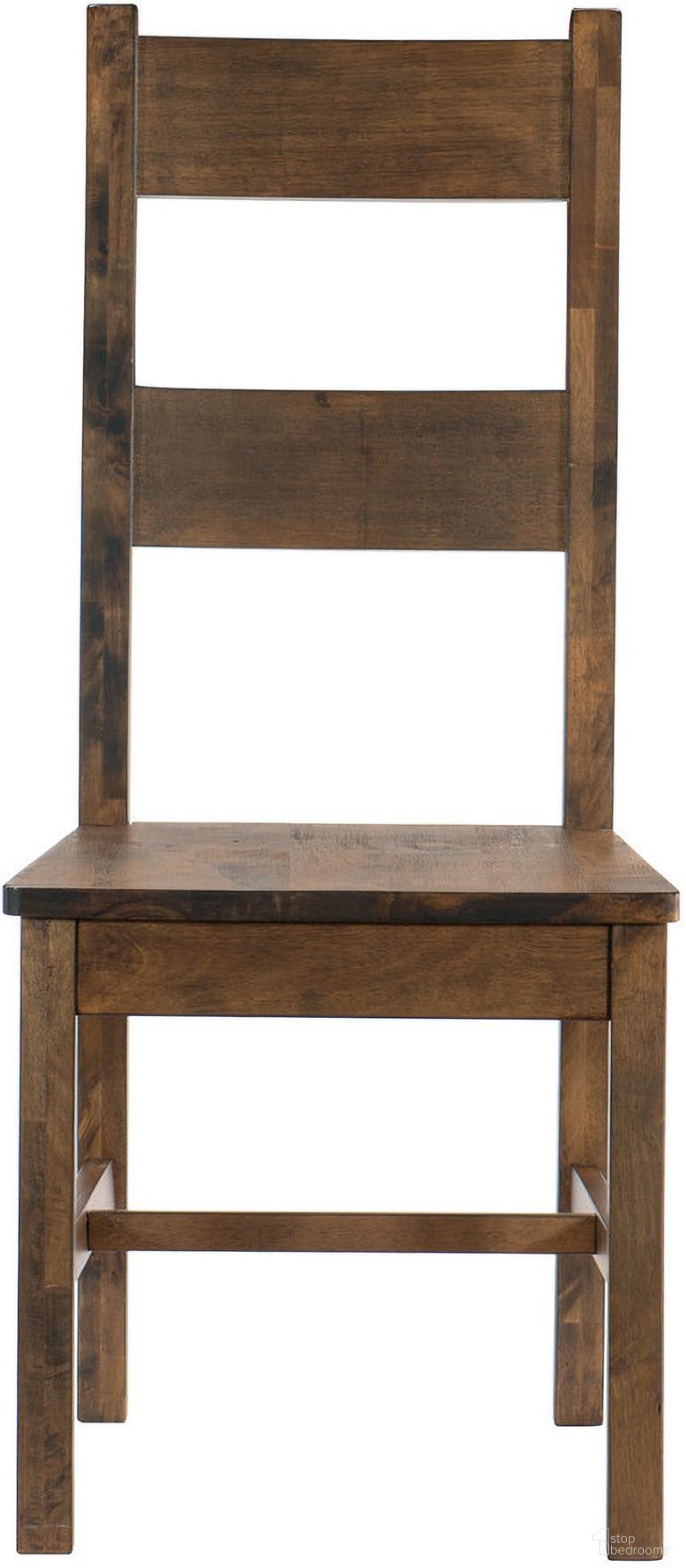 The appearance of Jerrick Burnished Brown Side Chair Set of 2 designed by Homelegance in the transitional interior design. This brown piece of furniture was selected by 1StopBedrooms from Jerrick Collection to add a touch of cosiness and style into your home. Sku: 1957S. Material: Rubberwood. Chair Type: Side Chair.