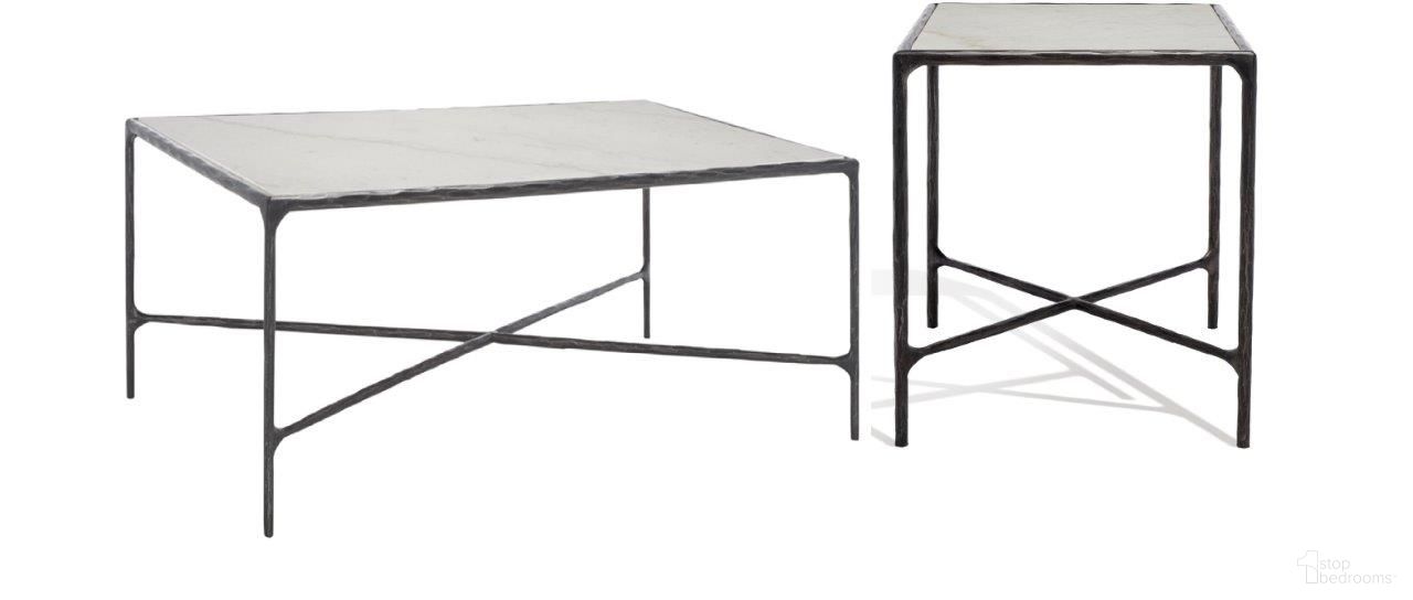 The appearance of Jessa Rectangular Occasional Table Set In Black and White designed by Safavieh Couture in the modern / contemporary interior design. This black/white piece of furniture  was selected by 1StopBedrooms from Jessa Collection to add a touch of cosiness and style into your home. Sku: SFV9500D;SFV9503D. Material: Iron.