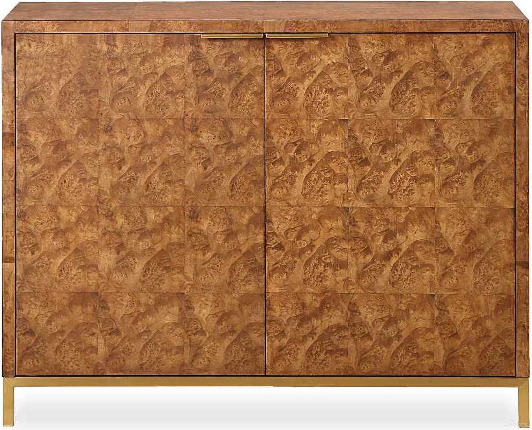 The appearance of Jethro Burl 2 Door Cabinet In Woodtone designed by Uttermost in the modern / contemporary interior design. This woodtone piece of furniture was selected by 1StopBedrooms from Jethro Collection to add a touch of cosiness and style into your home. Sku: 50083. Material: Plywood.