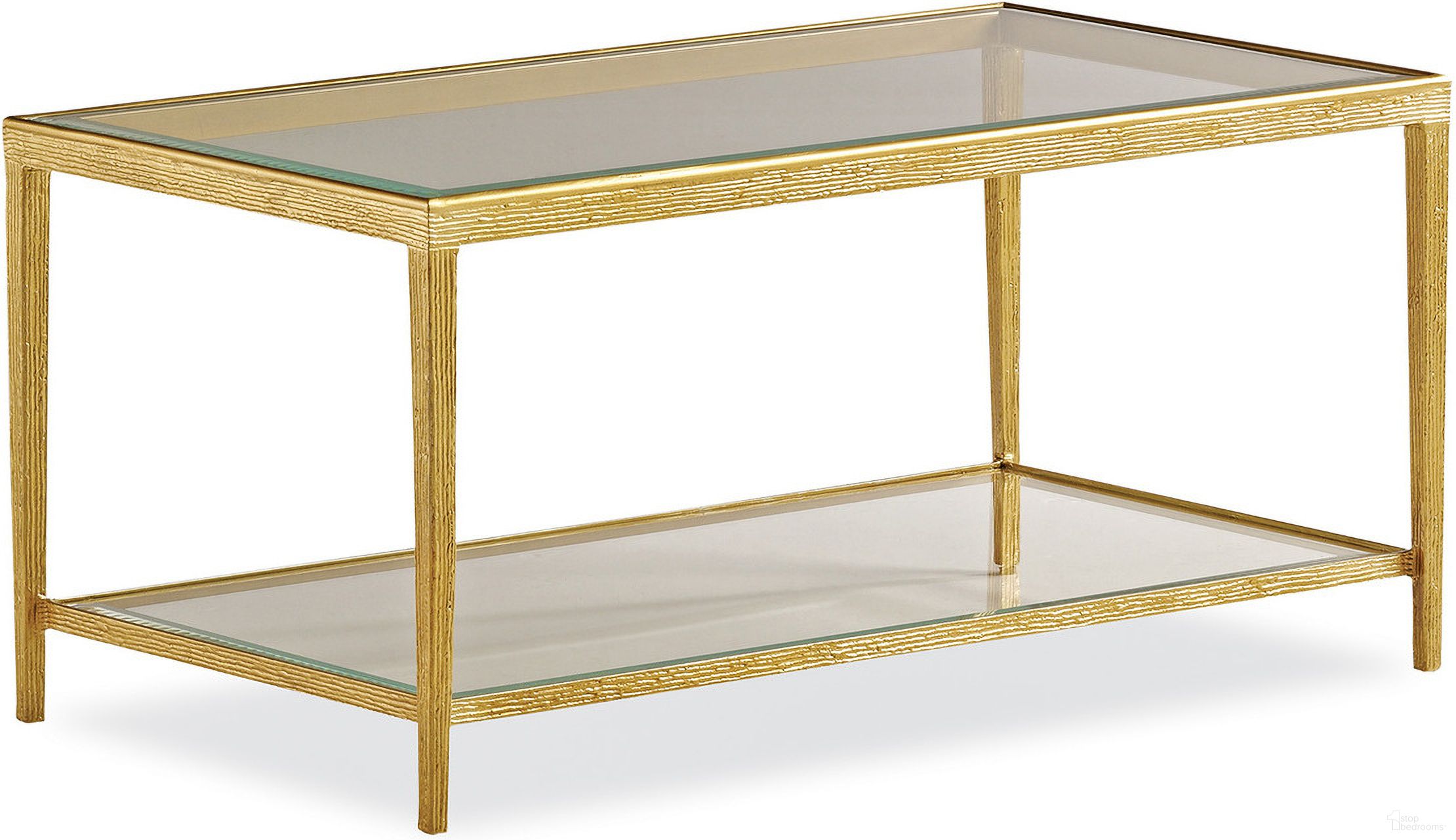 The appearance of Jinx Brass Rectangle Cocktail Table In Brass designed by Maitland-Smith in the modern / contemporary interior design. This brass piece of furniture  was selected by 1StopBedrooms from Maitland Smith Collection to add a touch of cosiness and style into your home. Sku: HM1015C-2. Material: Metal.