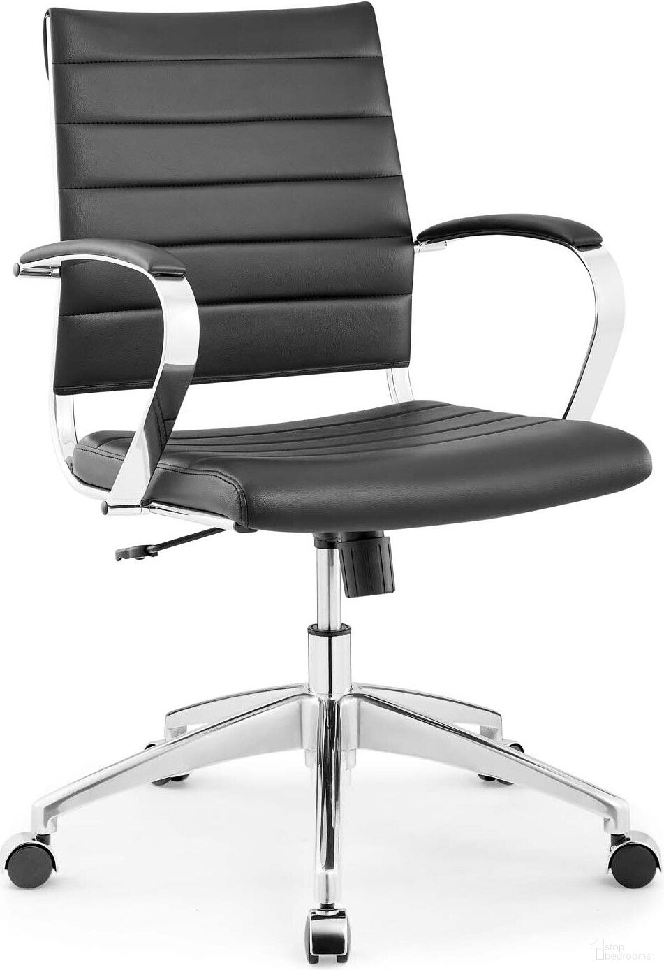 Jive Black Mid Back Office Chair