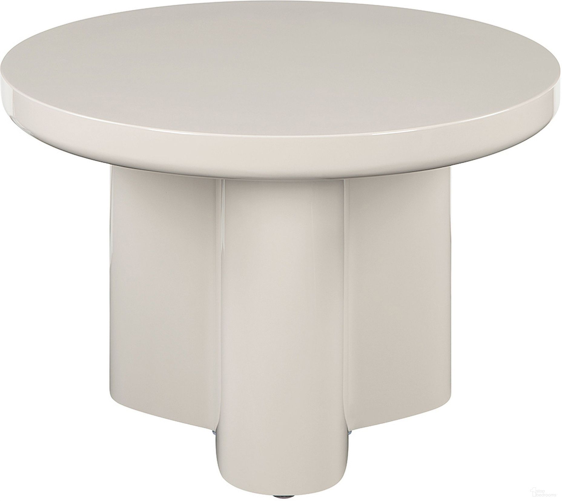 The appearance of Joane End Table In Light Gray High Gloss designed by ACME in the modern / contemporary interior design. This light gray high gloss piece of furniture  was selected by 1StopBedrooms from Joane Collection to add a touch of cosiness and style into your home. Sku: LV03746. Material: Wood.