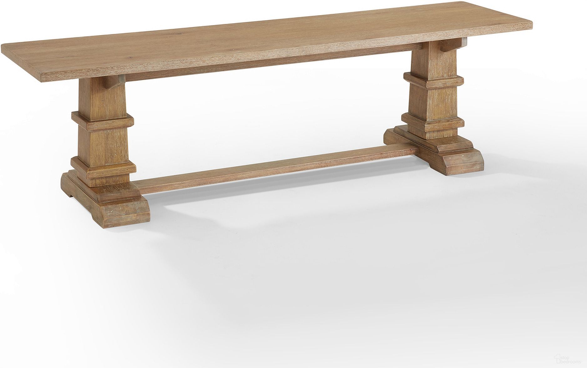 The appearance of Joanna Dining Bench In Rustic Brown designed by Crosley Brands in the modern / contemporary interior design. This rustic brown piece of furniture was selected by 1StopBedrooms from Joanna Collection to add a touch of cosiness and style into your home. Sku: CF5023-RB. Material: MDF.