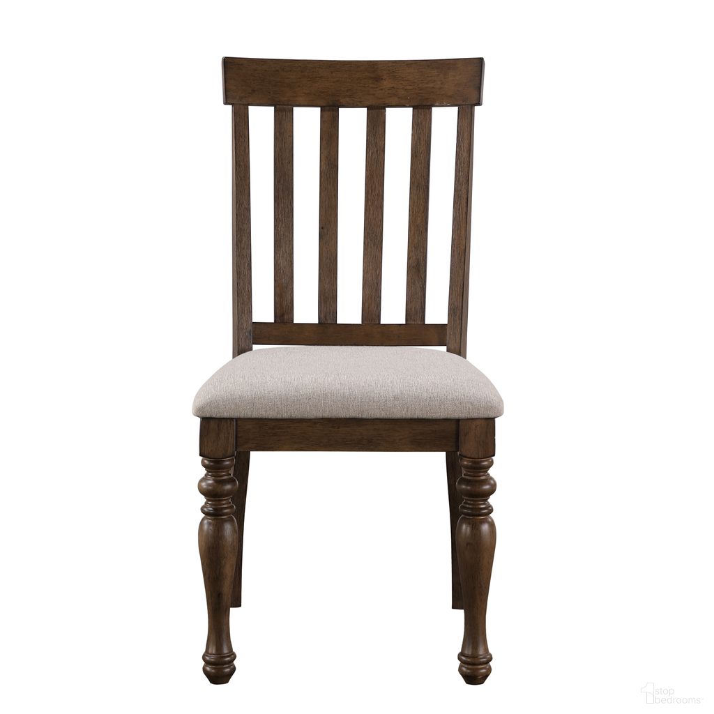 The appearance of Joanna Side Chair Set of 2 In Brown designed by Steve Silver in the country / farmhouse interior design. This brown piece of furniture was selected by 1StopBedrooms from Joanna Collection to add a touch of cosiness and style into your home. Sku: JA600NS. Material: MDF. Chair Type: Side Chair.